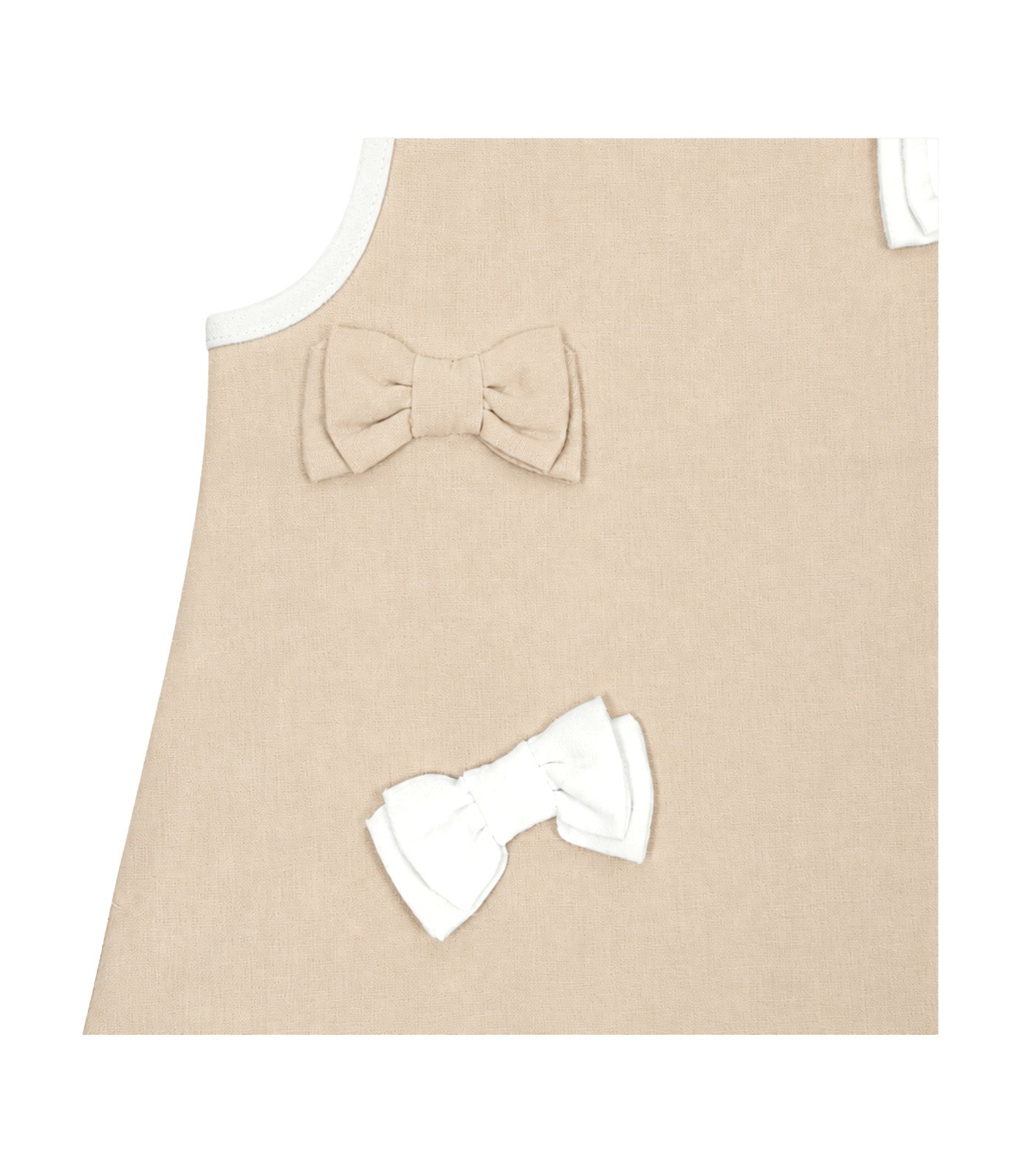 Addison Girls Shift Dress Beige