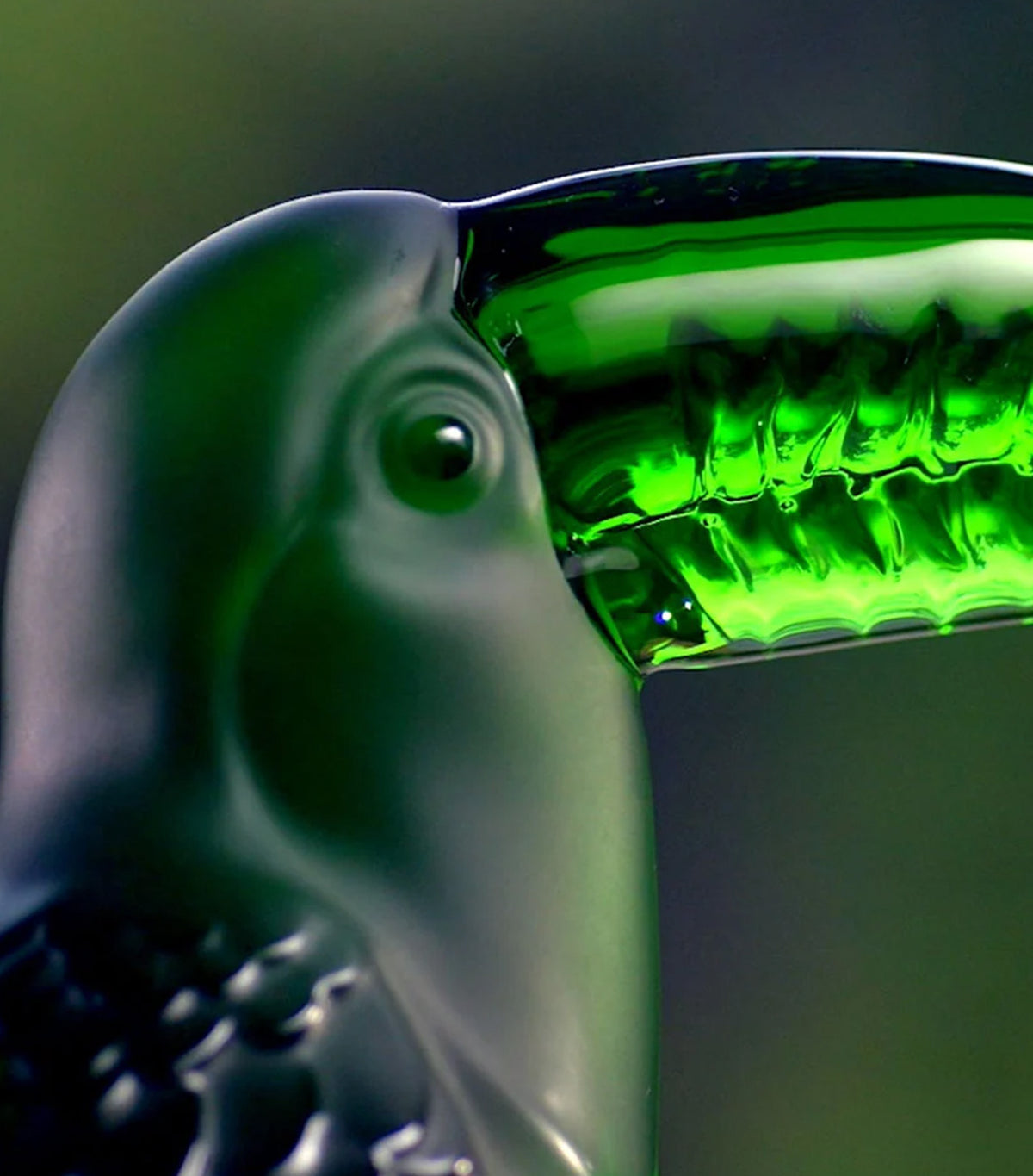 Toucan Sculpture Amazon Green