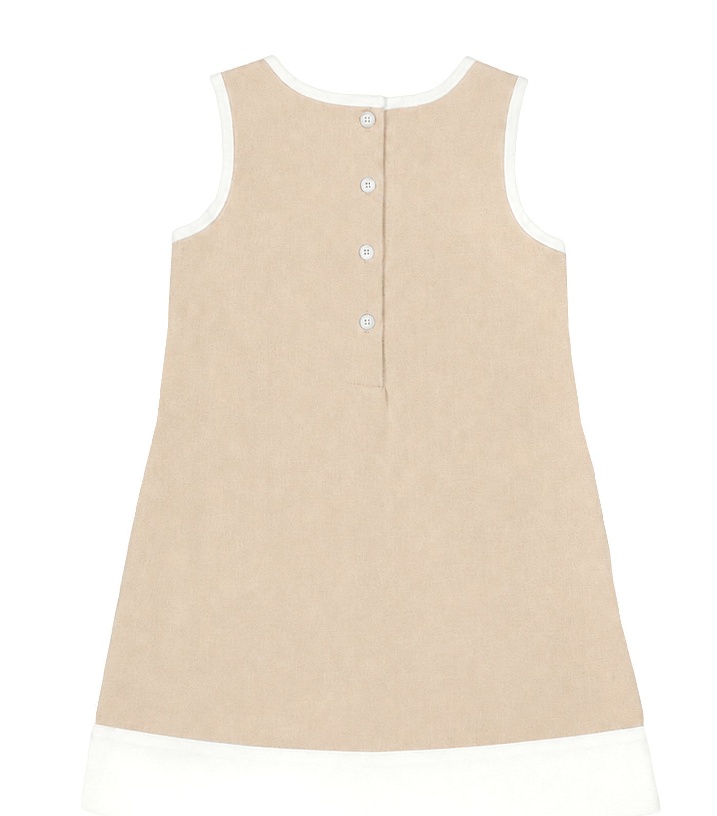 Addison Girls Shift Dress Beige