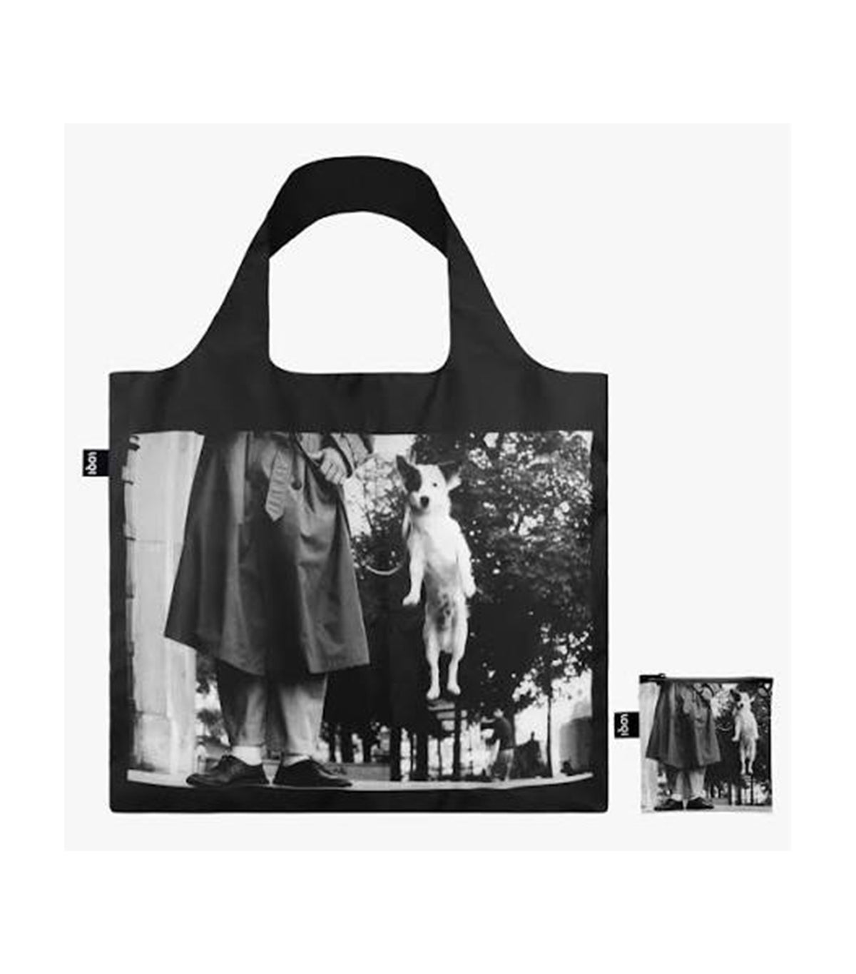 ELLIOTT ERWITT Dog Jumping Recycled Bag