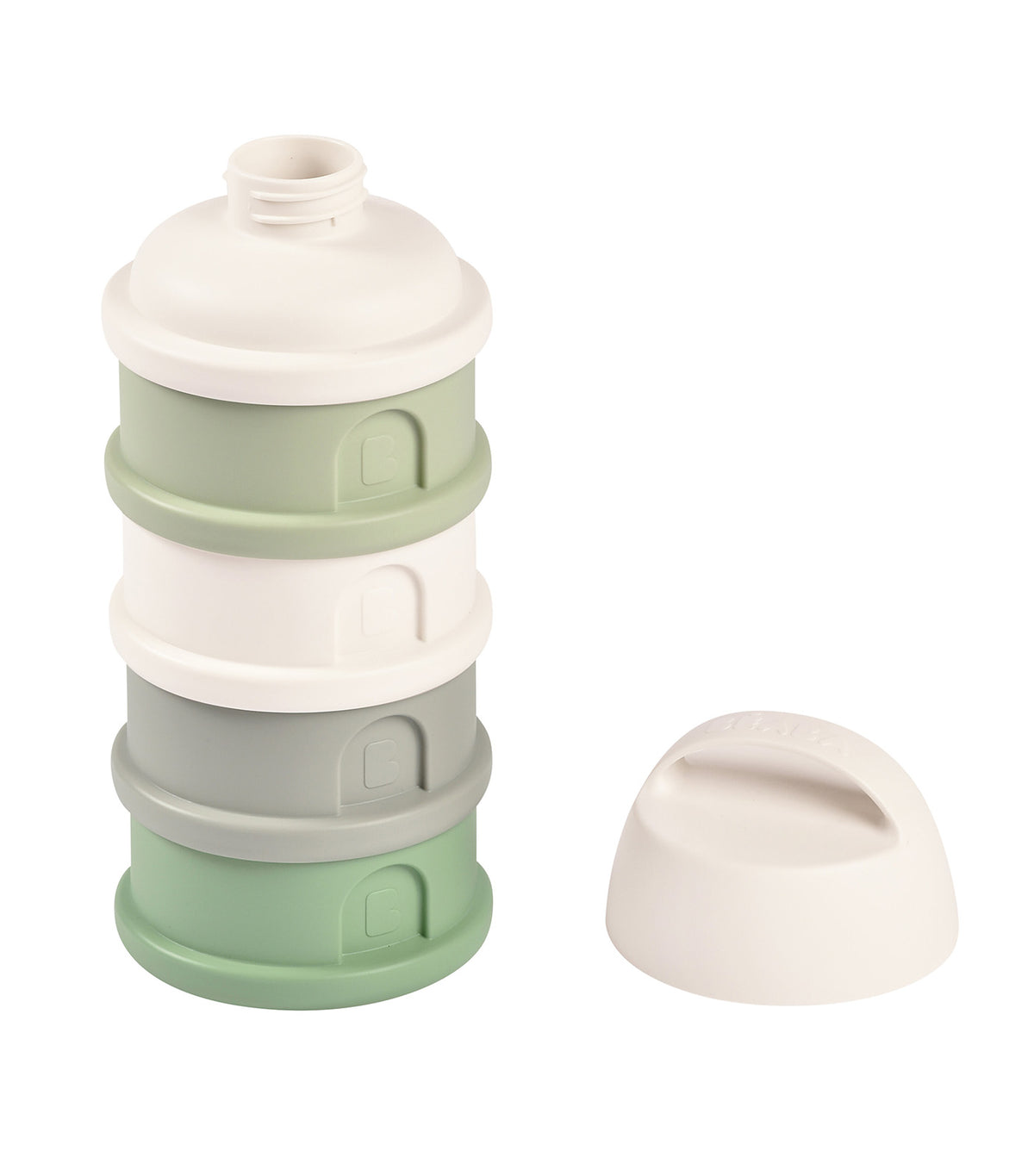Formula & Snack Container Cotton/Sage