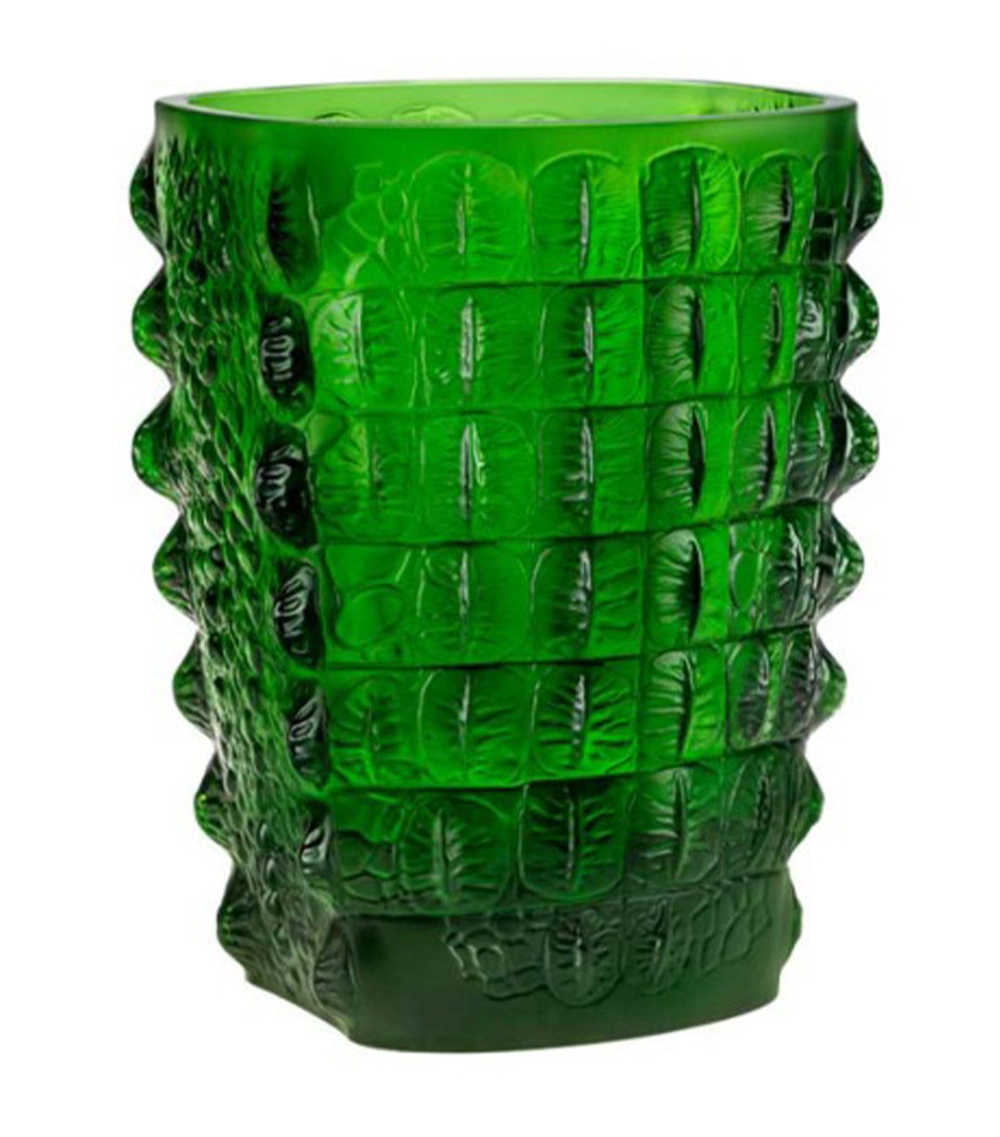 Croco Vase Amazon Green