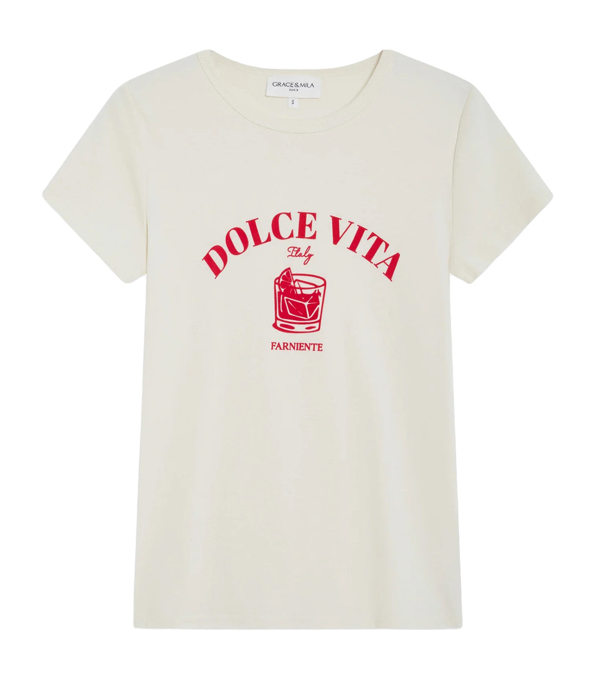 Wrenley Fitted Slogan T-Shirt Fuchsia