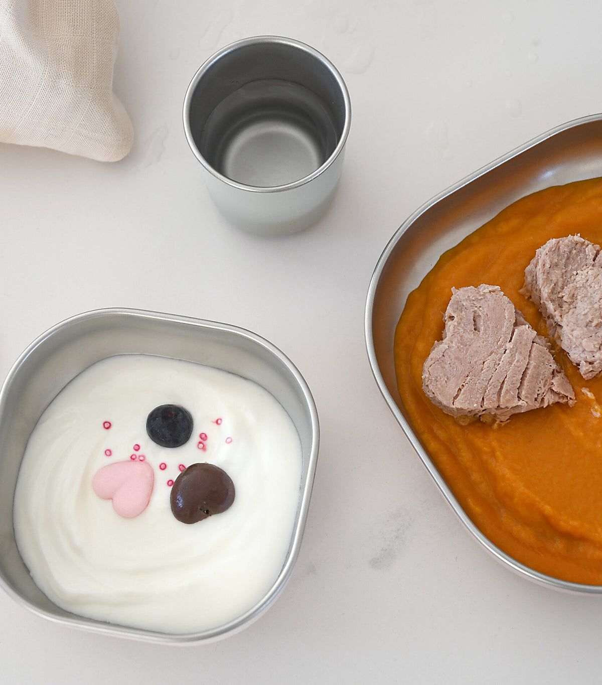 Stainless Steel Meal Set Cotton Candy
