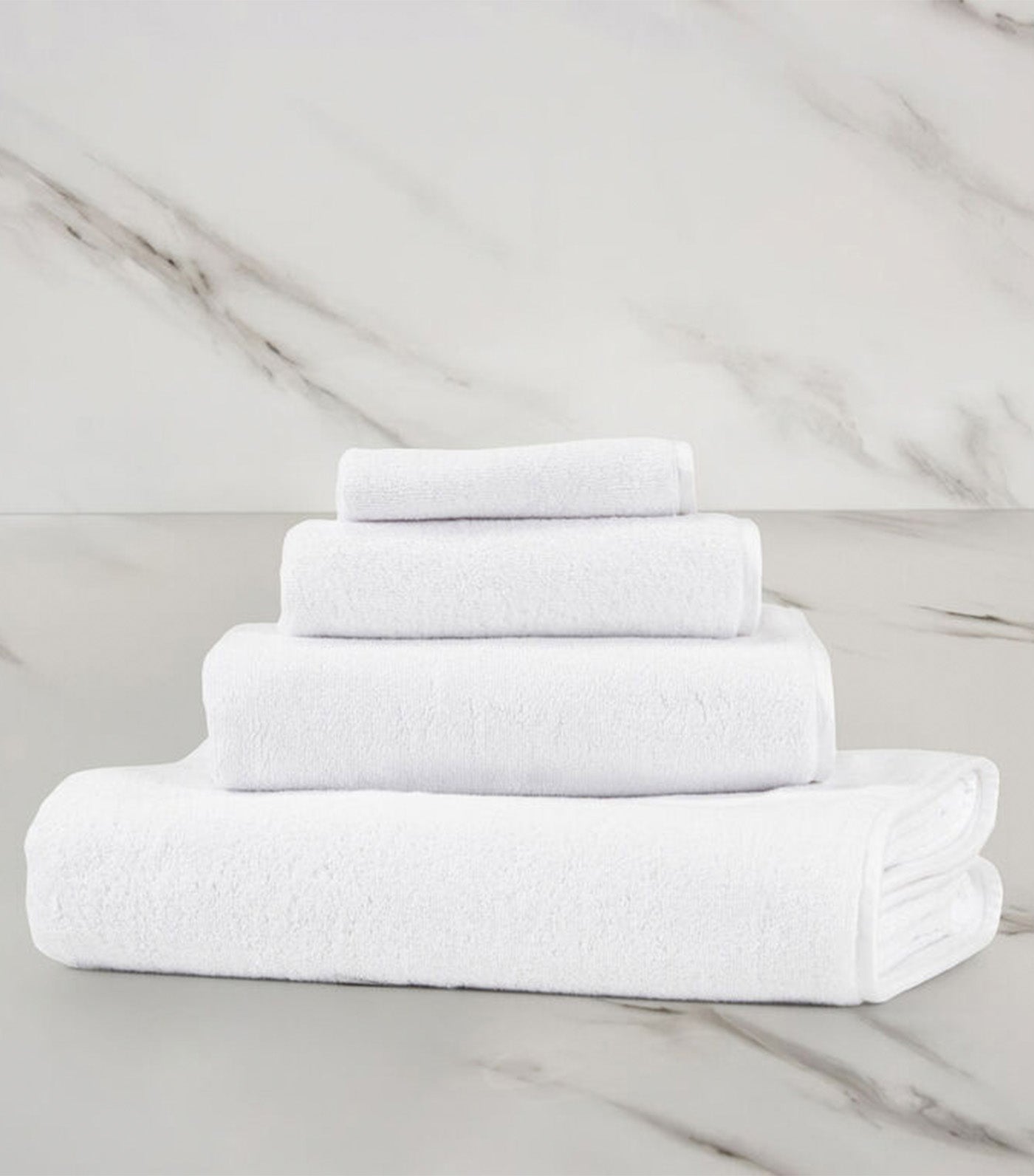 Plush Bath Sheet White