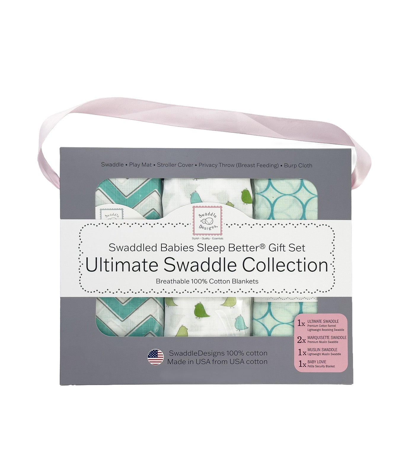 Babies Sleep Better® Ultimate Swaddle Collection Gift Set TL003