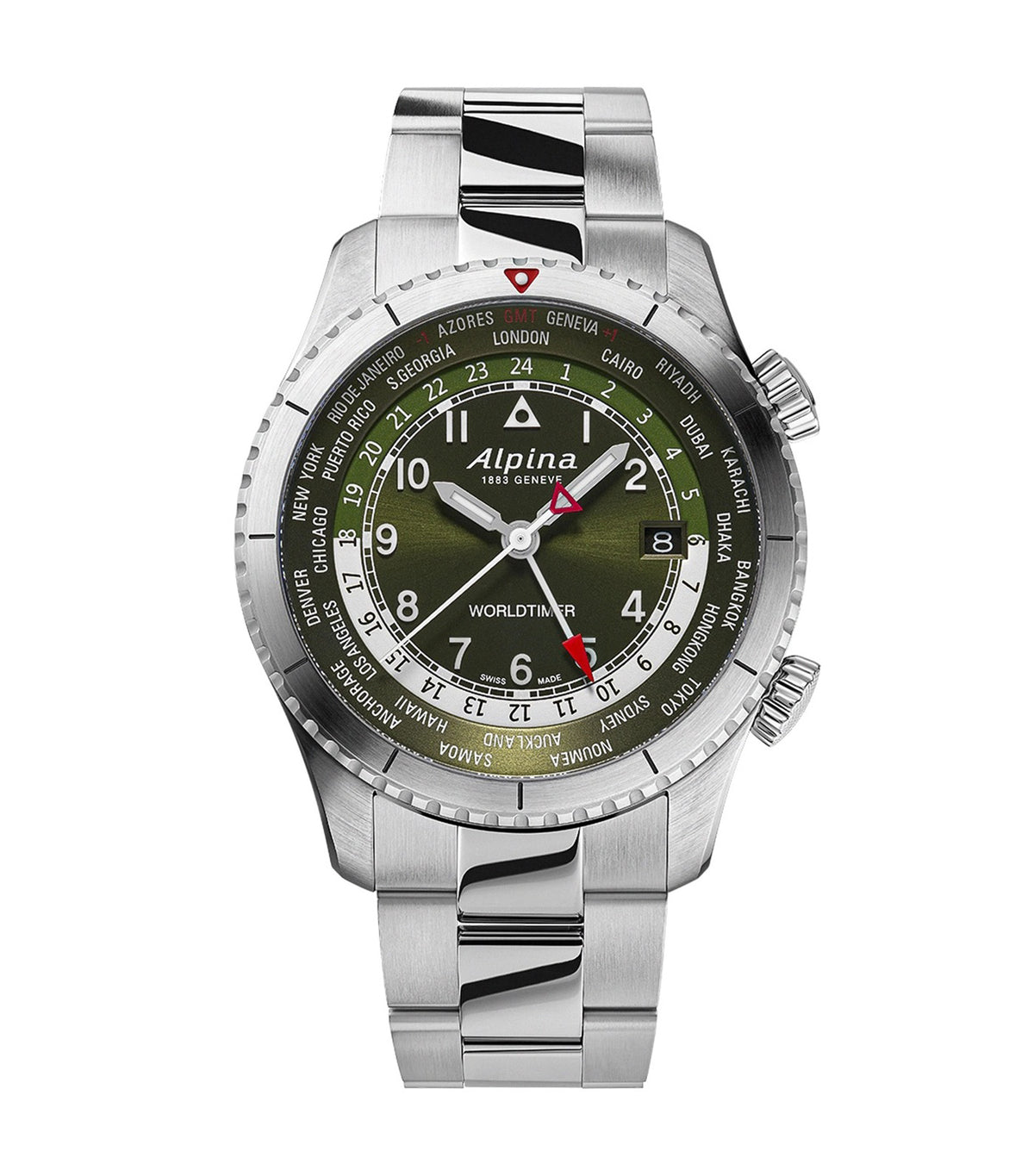 Worldtimer AL-255GR4S26B Silver