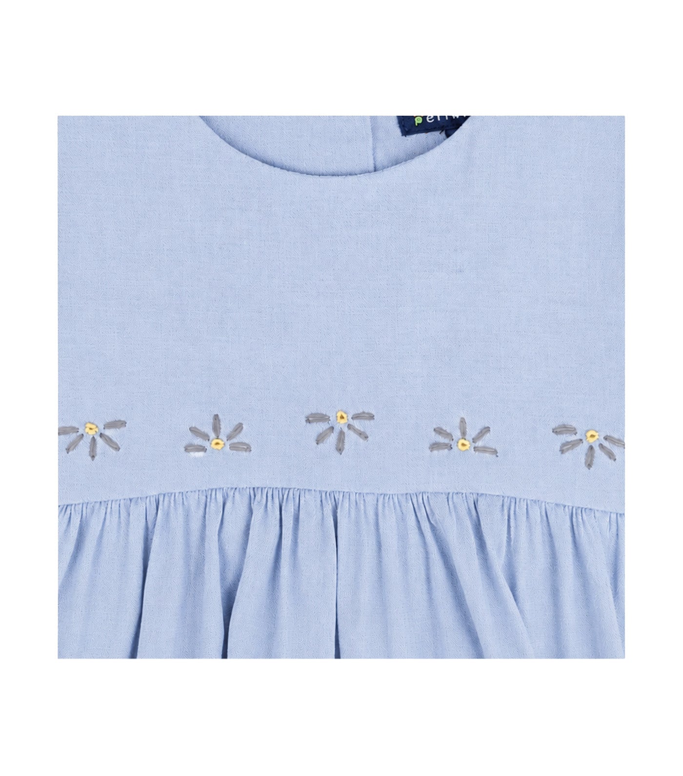 Odina Girls Tunic Top and Leggings Set Blue
