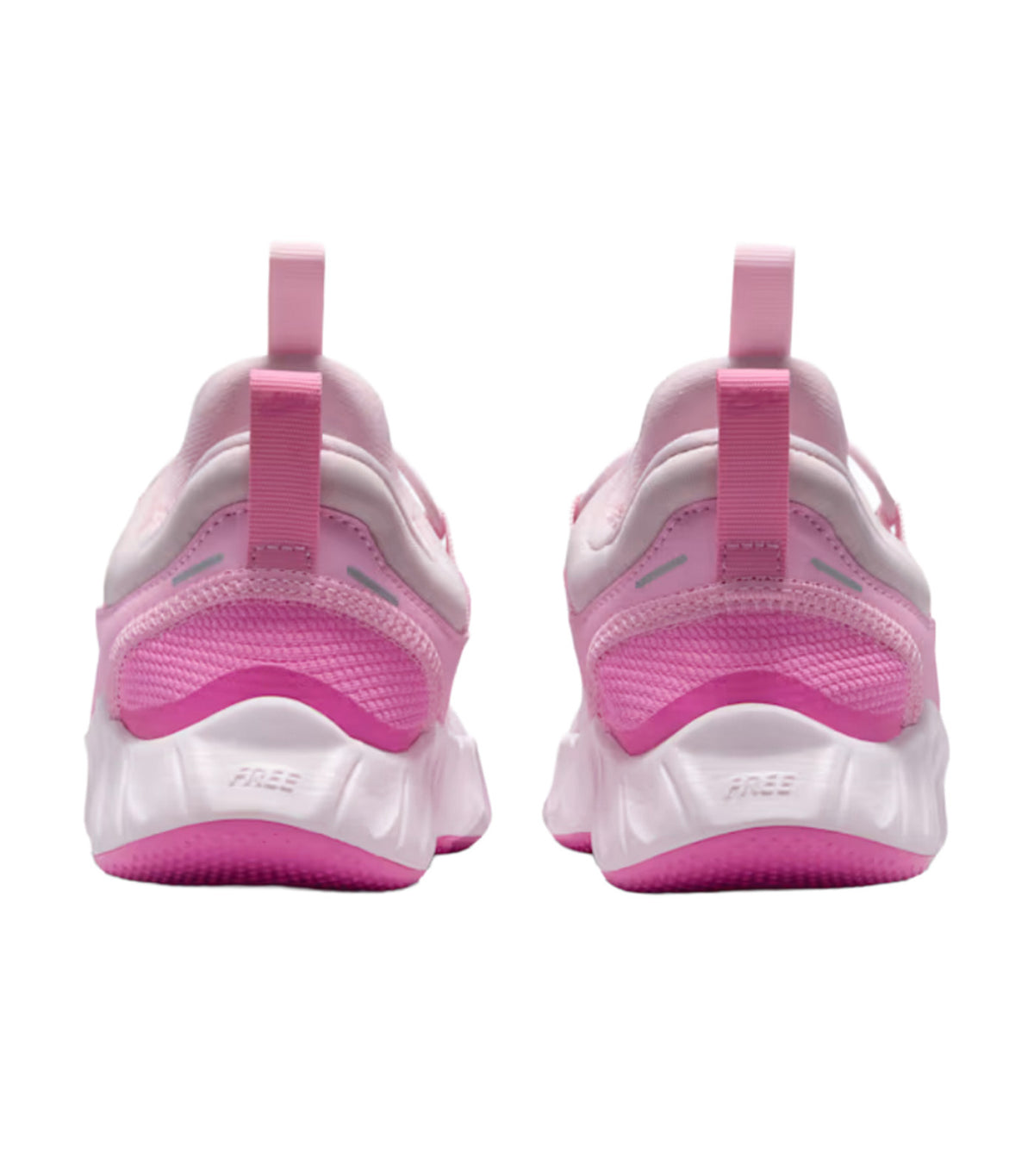 Free Ride Younger Kids' Running Shoes Pink Rise/Playful Pink/Bleached Lilac/White
