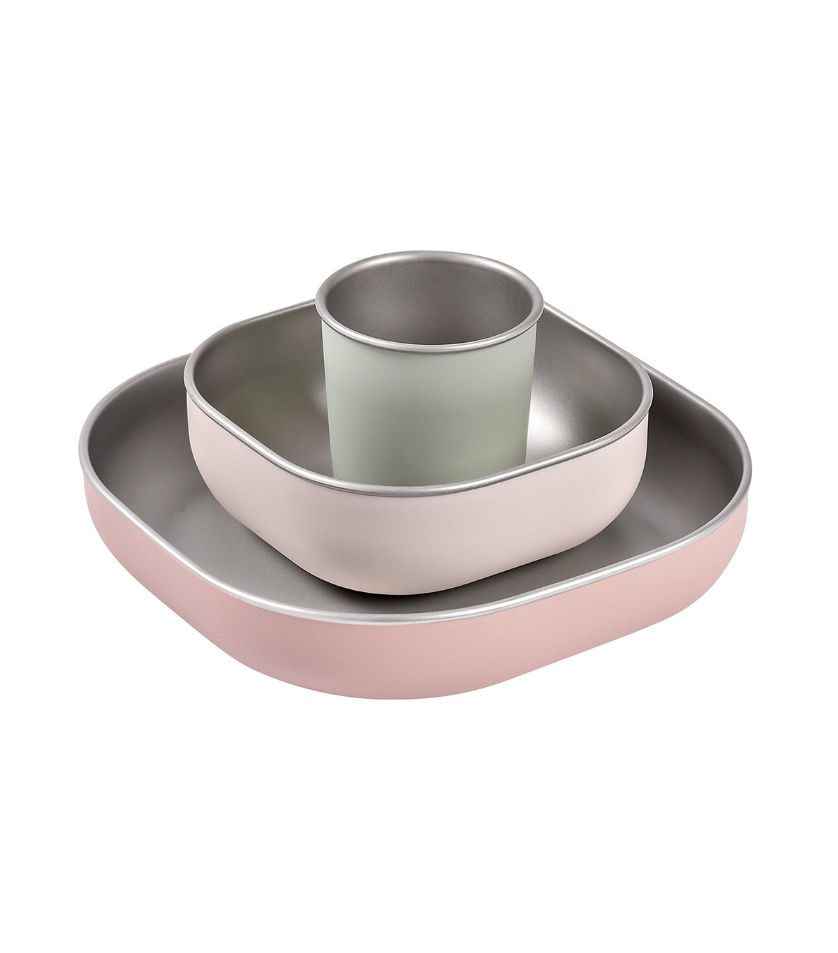 Stainless Steel Meal Set Cotton Candy