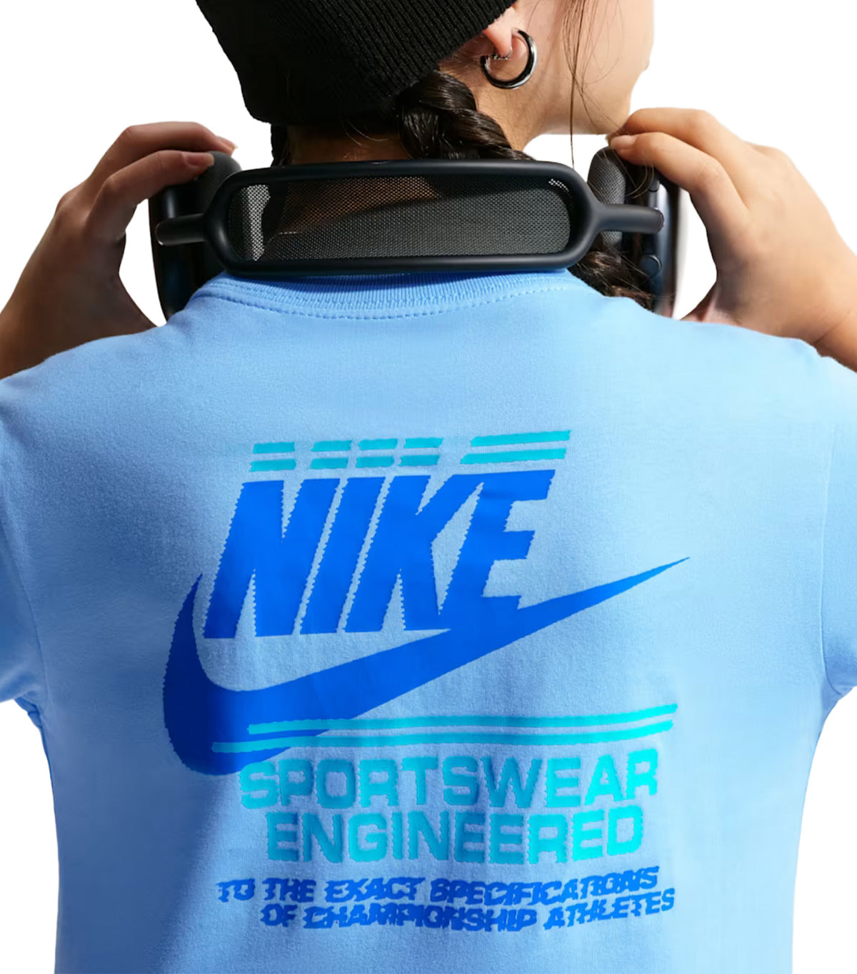 Sportswear Older Kids' T-Shirt Football Blue