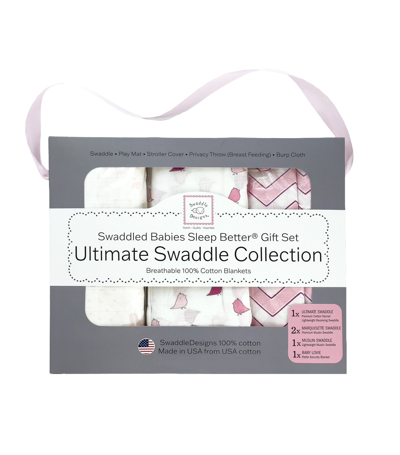 Babies Sleep Better® Ultimate Swaddle Collection Gift Set PK002