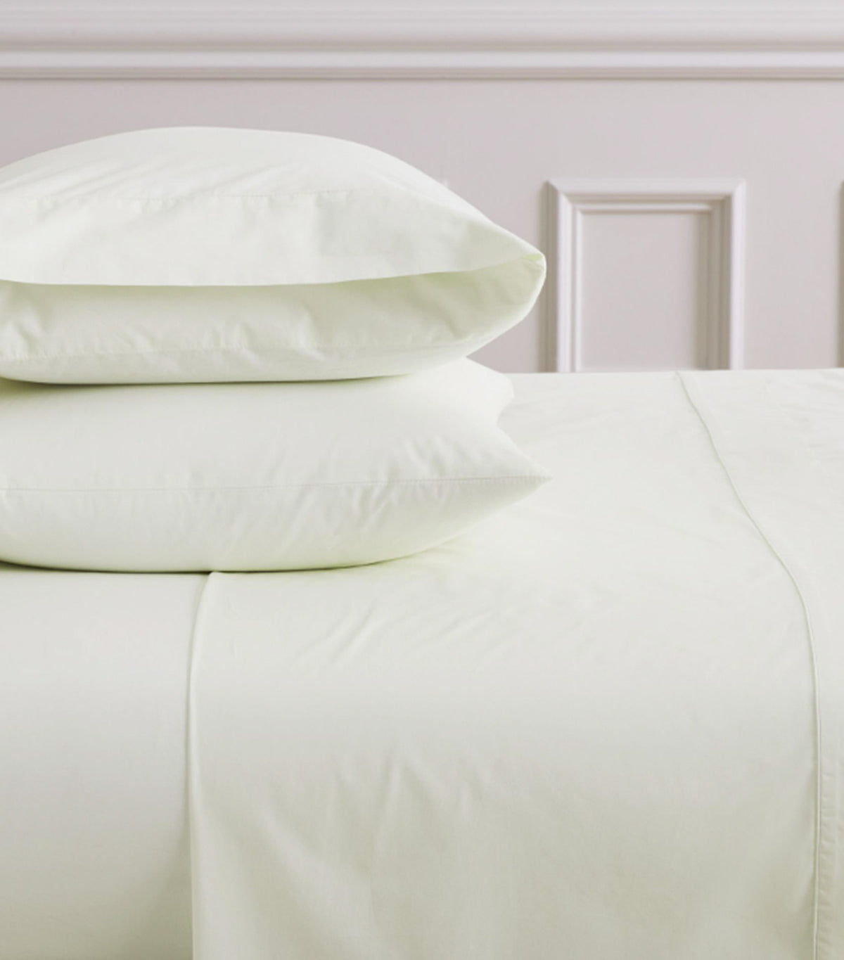 400-Thread-Count Special Edge Organic Percale Sheet Set Ivory