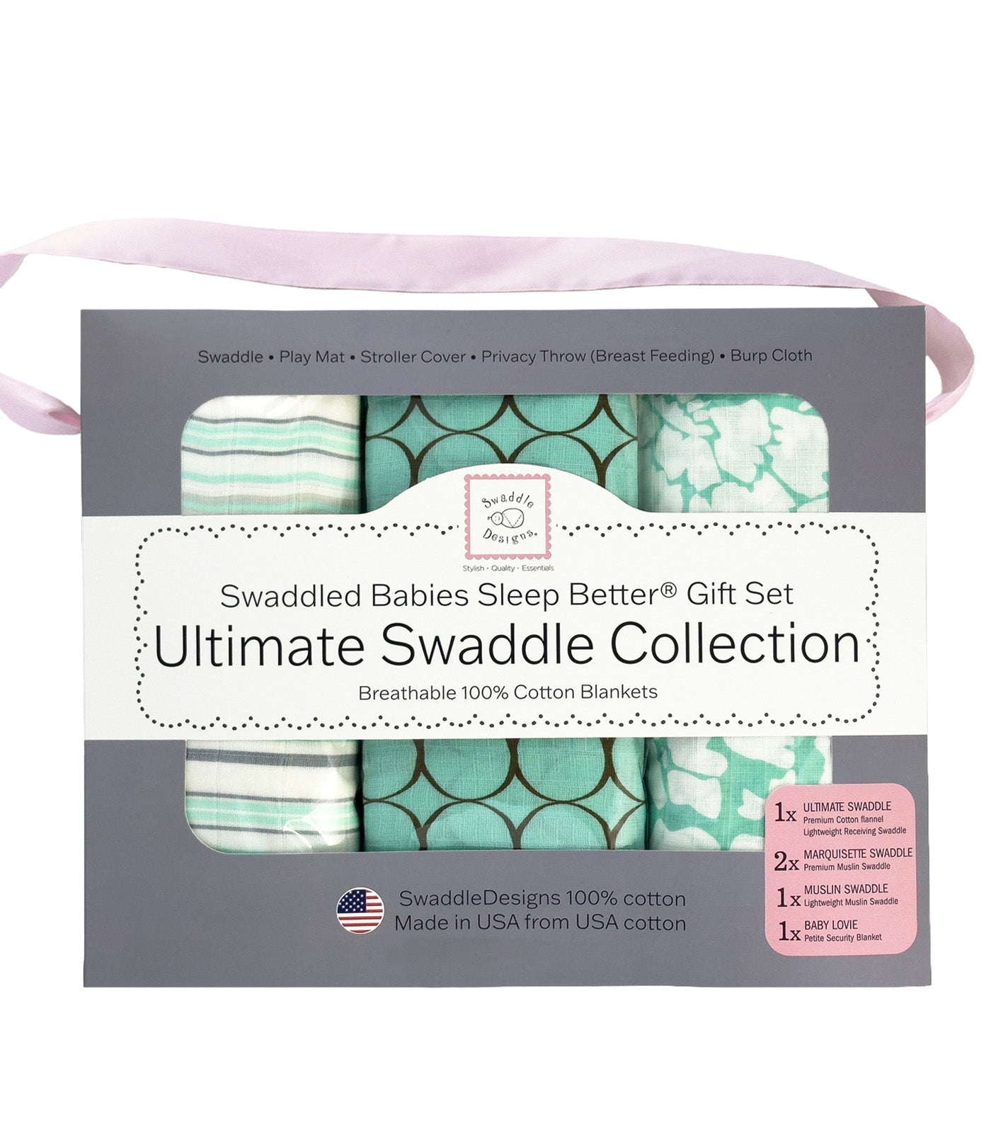 Babies Sleep Better® Ultimate Swaddle Collection Gift Set TL002