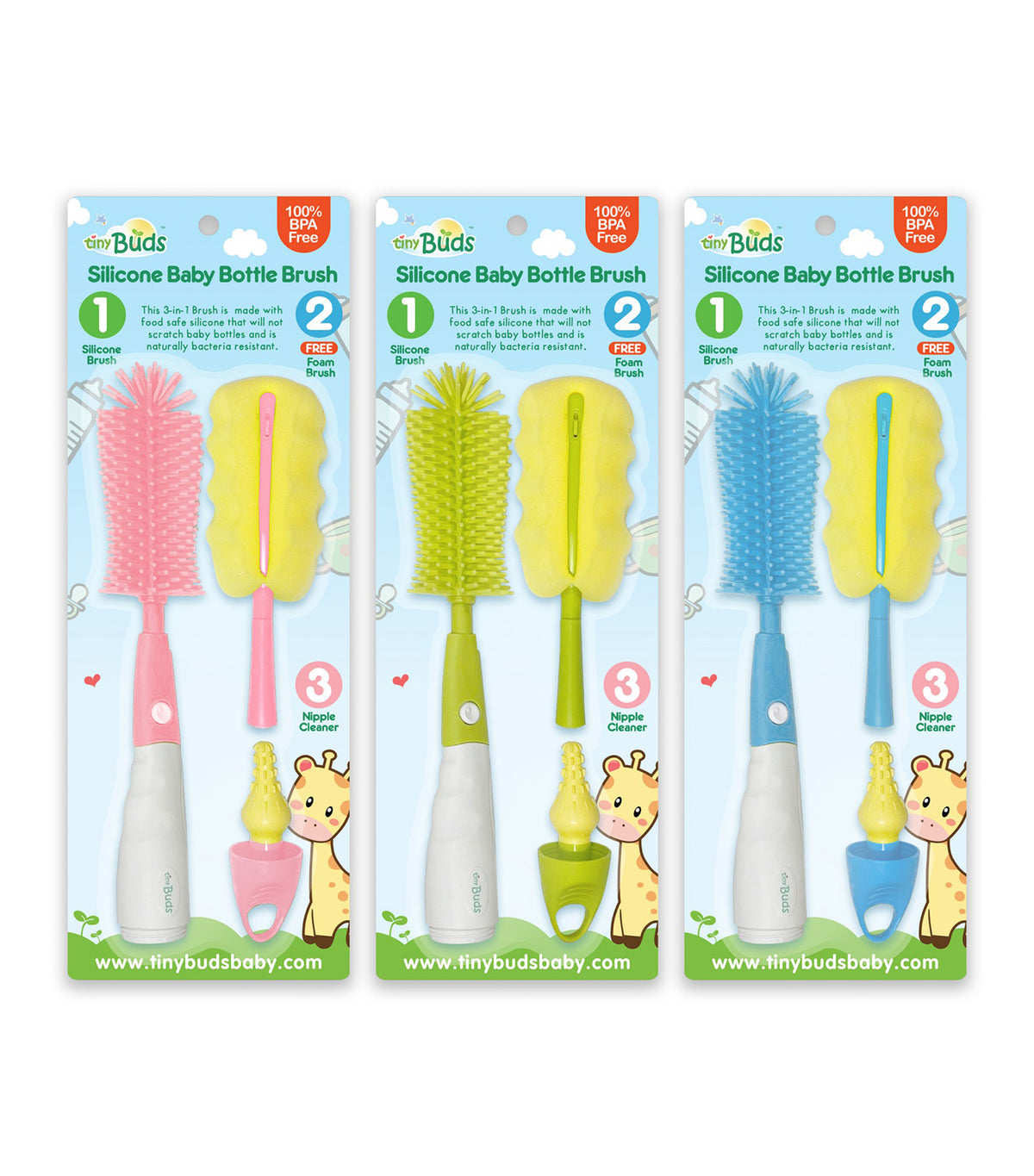 Silicone Baby Bottle Brush