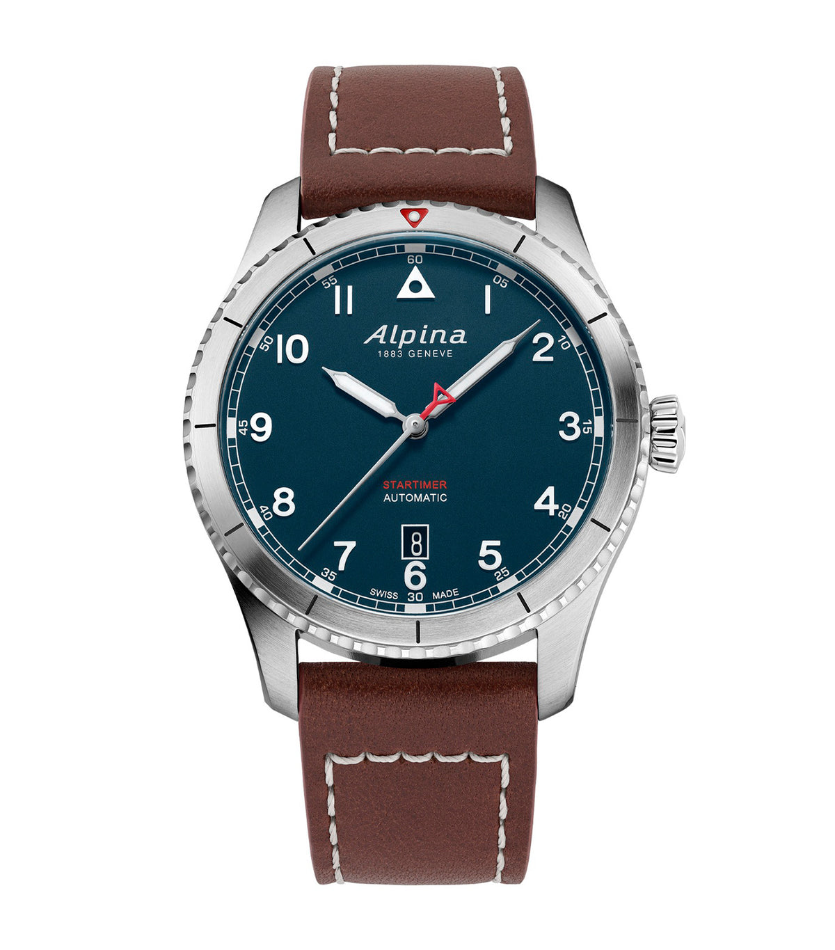 Startimer Pilot AL-525NW4S26 Silver/Brown