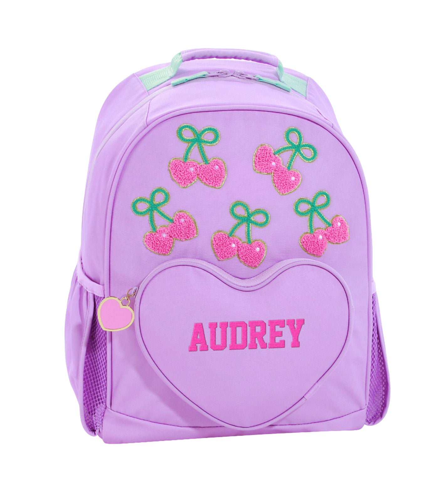 Stoney Clover Lane Lavender Mackenzie Backpack Cherry Bows