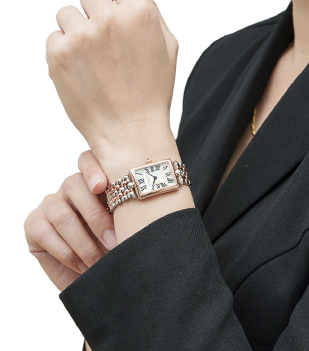 Art Deco FC-200MPW2AC2B Silver/Rose Gold