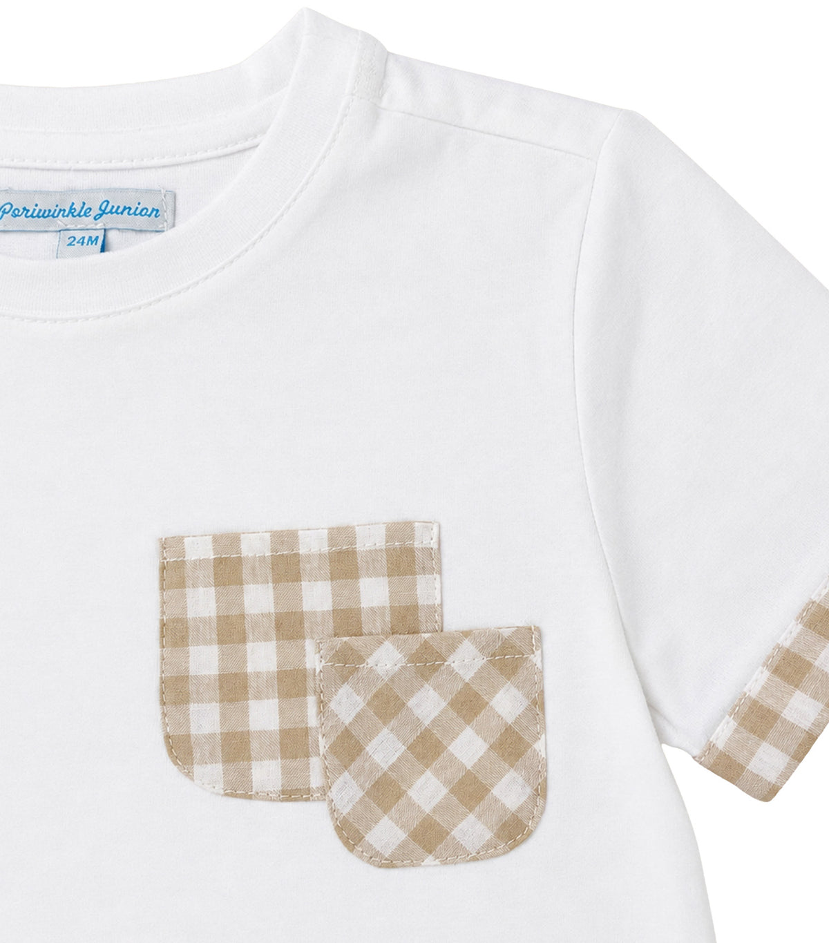 Pasco Baby Boys Top and Shorts Set Beige