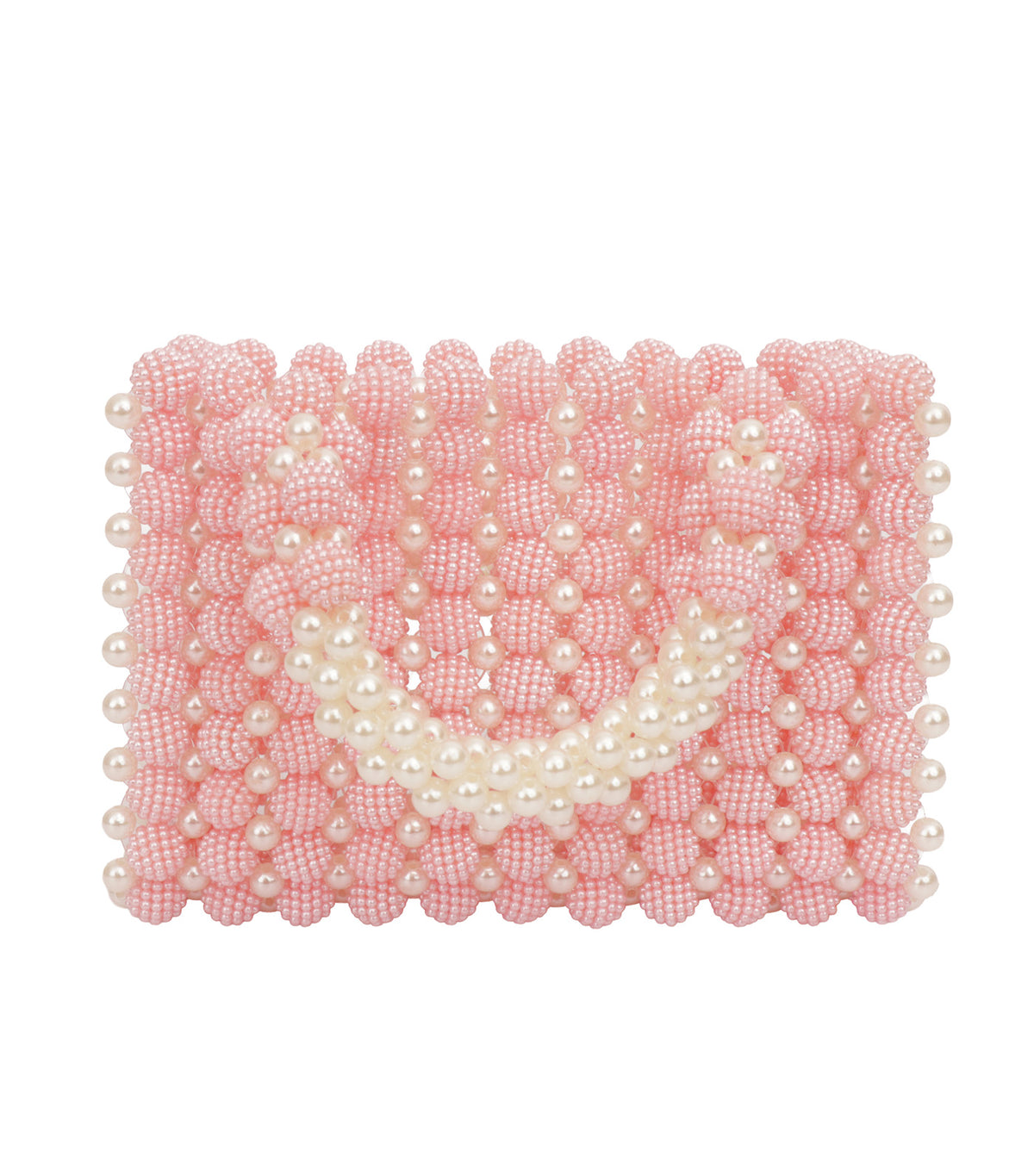 8in x 9in Pearl Handbag Pink