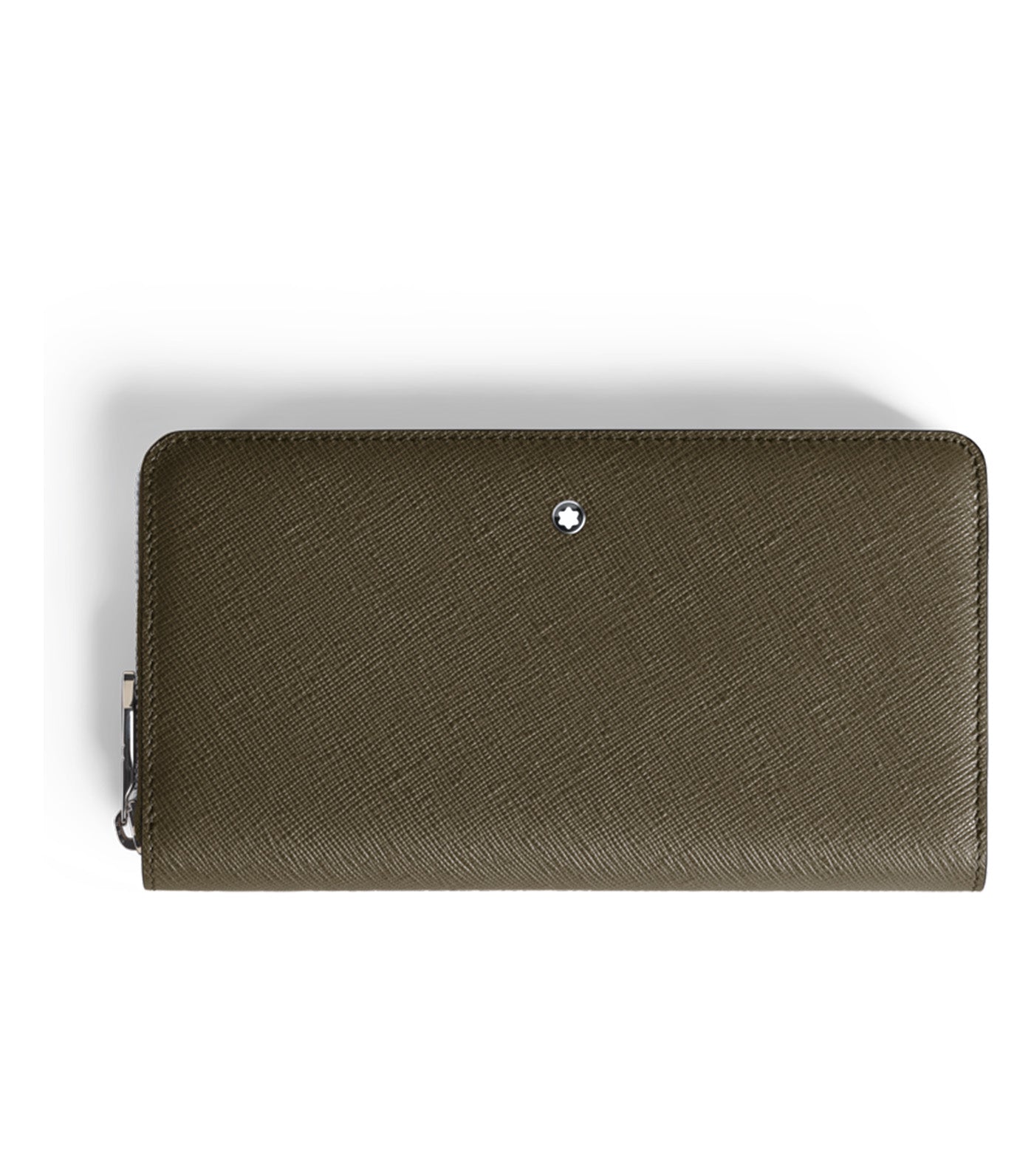 Sartorial Continental Wallet 12cc with Zip Green