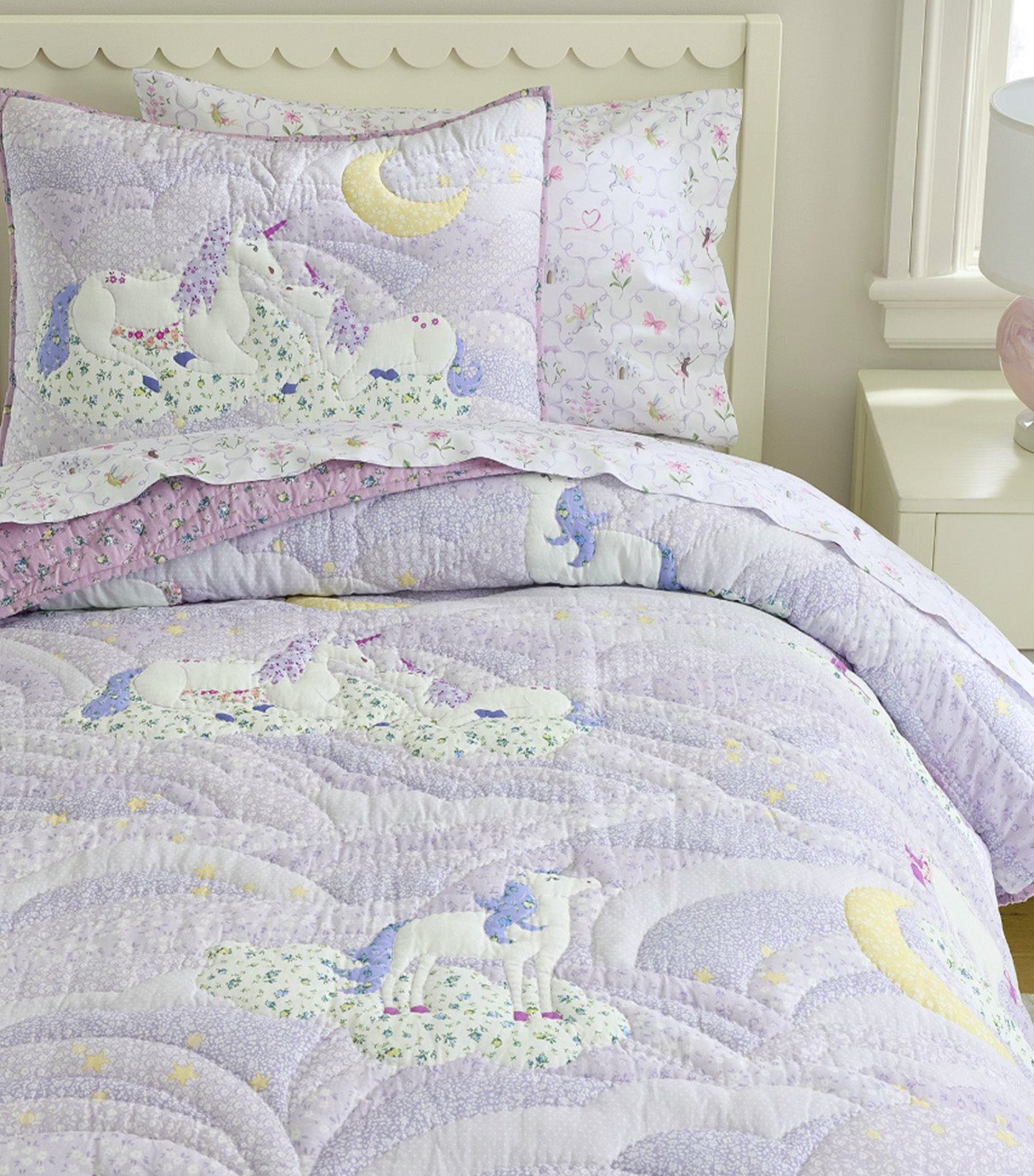 Unicorn Dreams Quilt and Shams