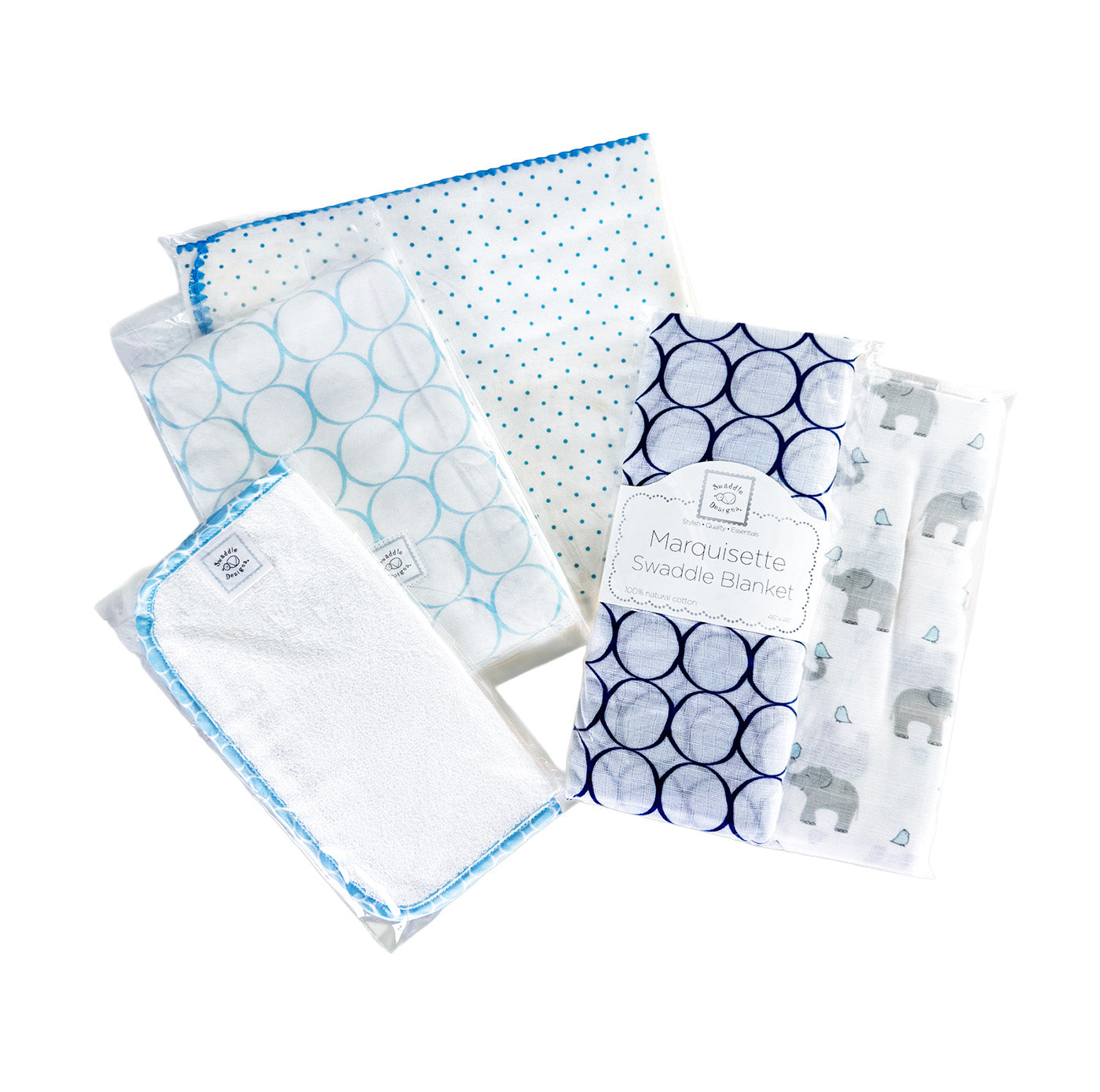 Babies Sleep Better® Swaddles & Burpies Gift Set BL008
