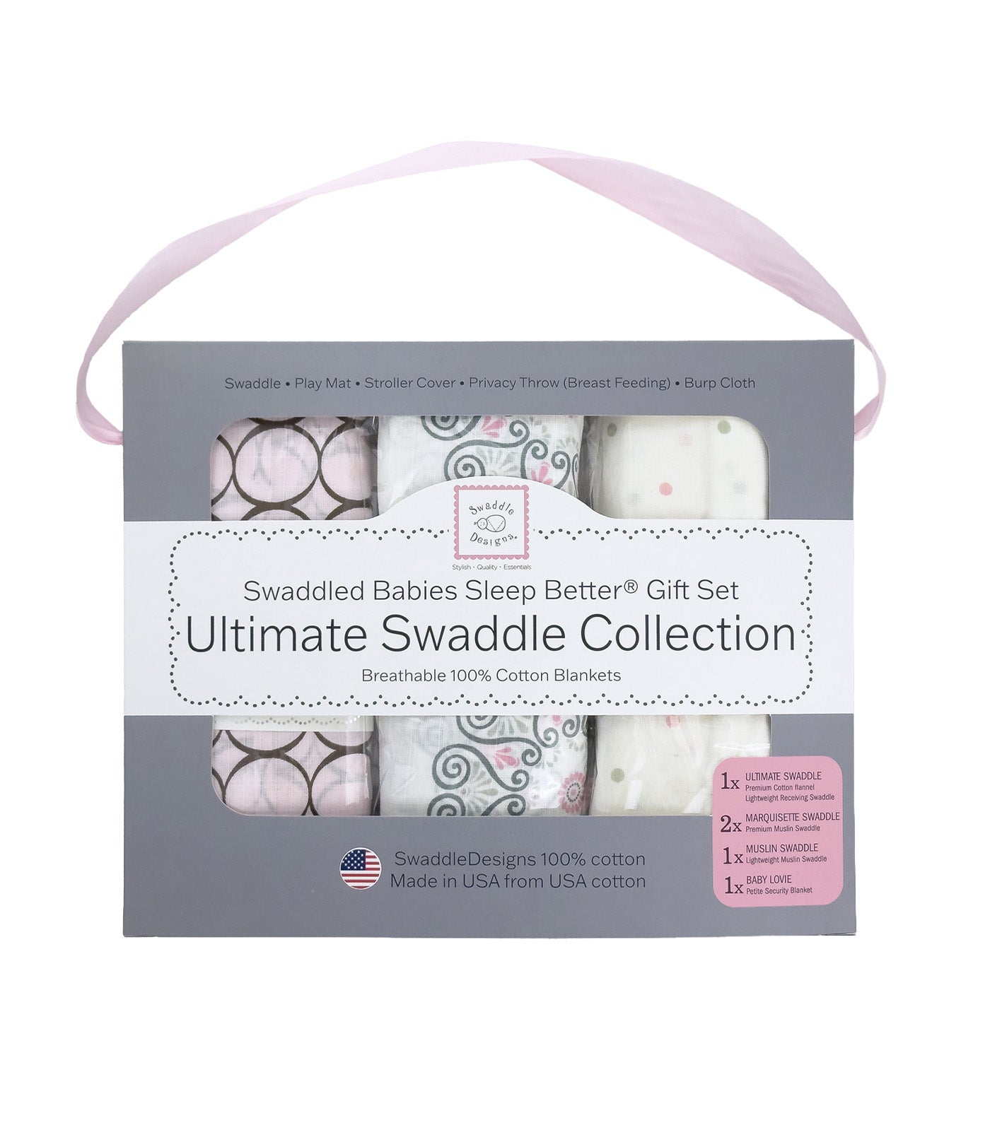 Babies Sleep Better® Ultimate Swaddle Collection Gift Set PK006