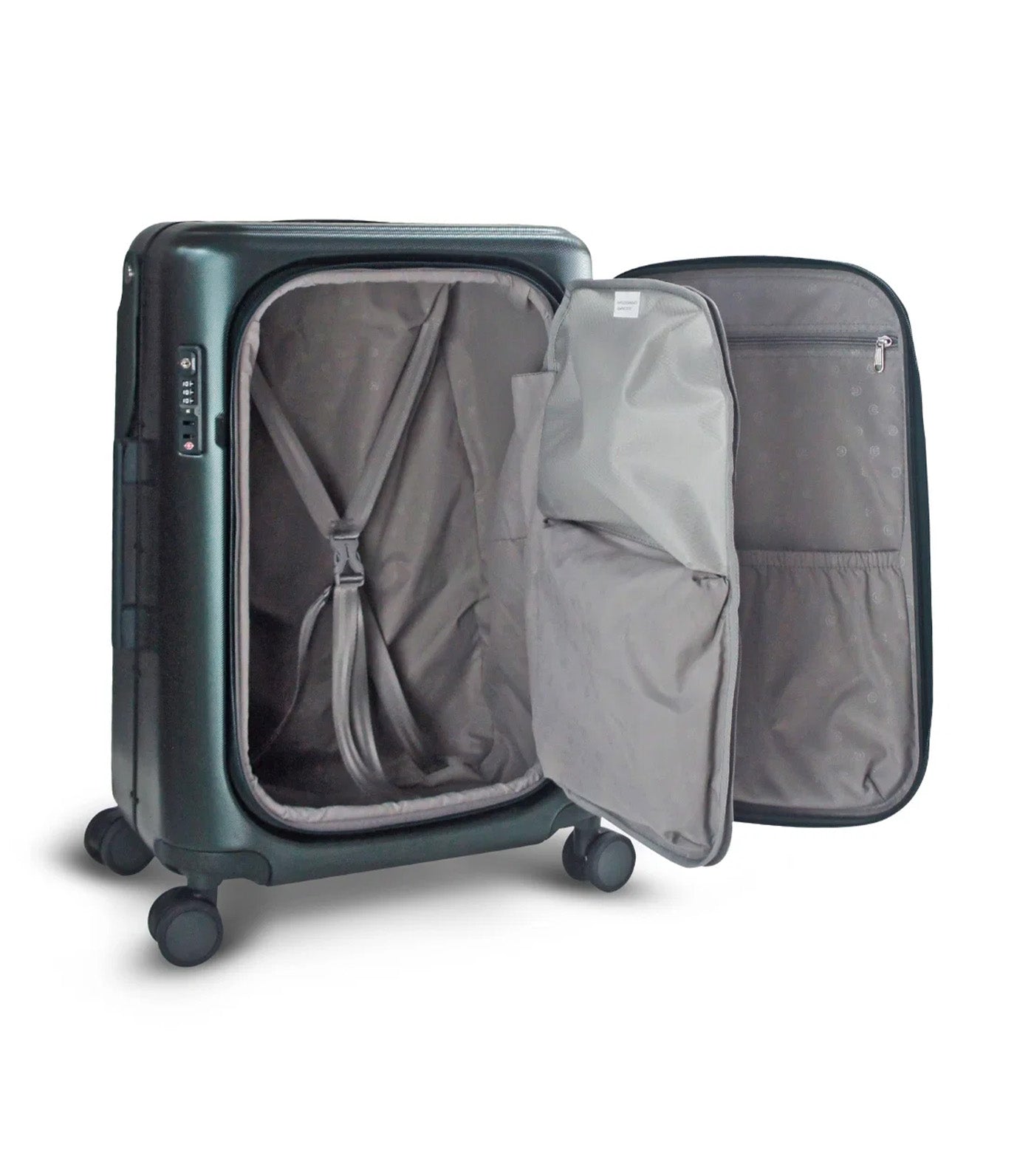 Carry-On Plus Luggage Forest Green