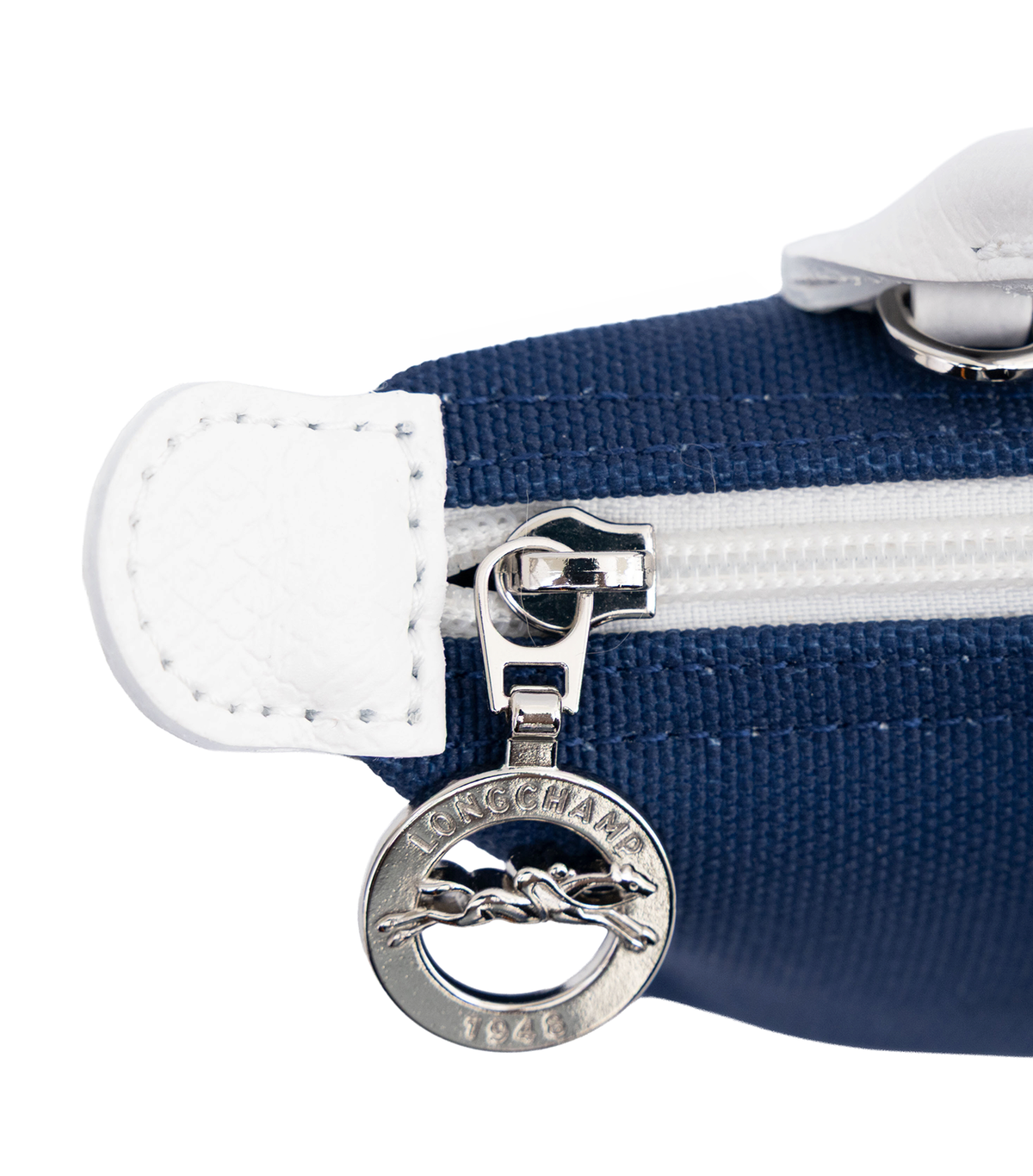 Longchamp x Rustan's 75th Anniversary Le Pliage® XS Pouch Navy