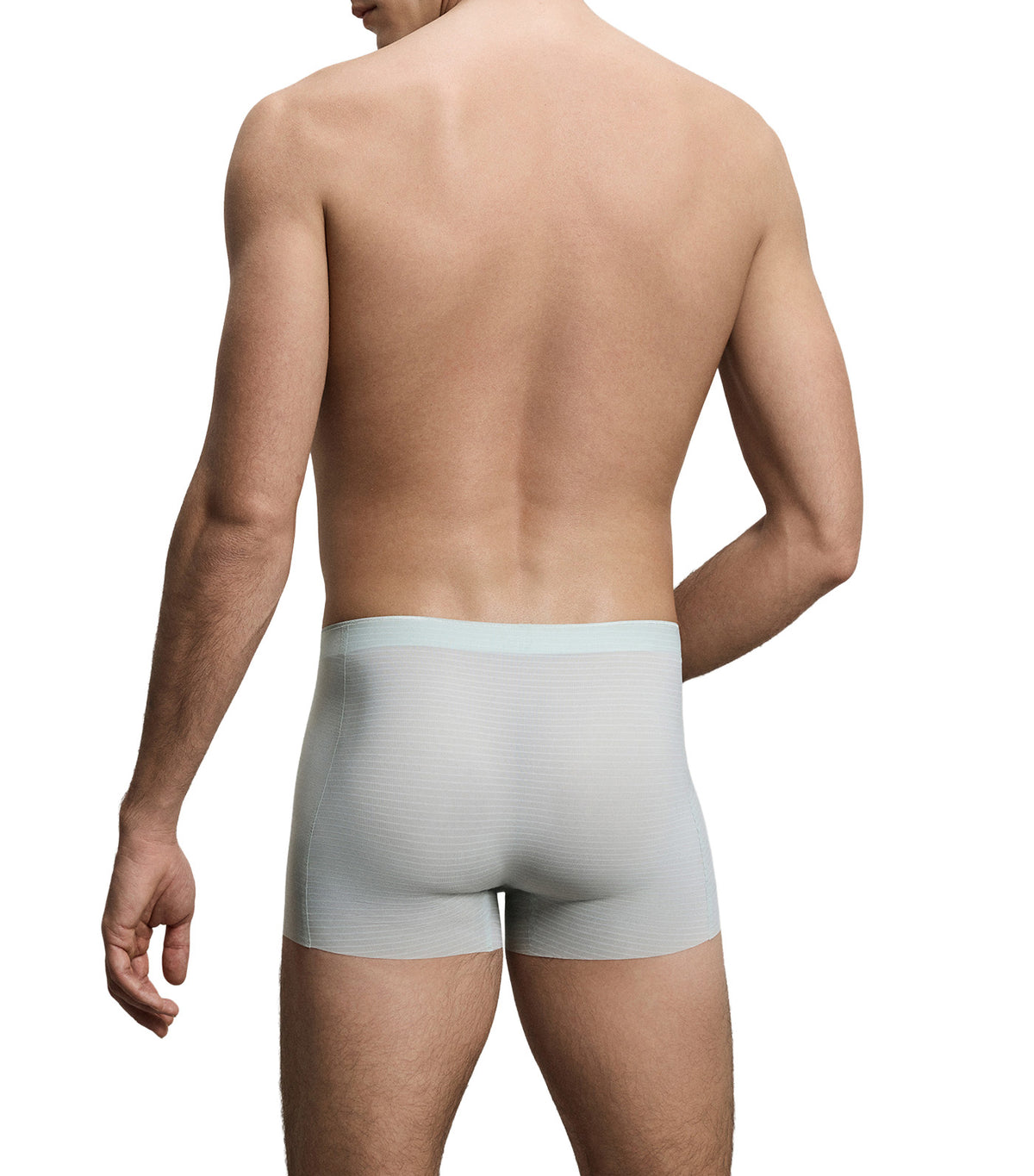 U-Shape Cooling Elastic-Waistband Trunk Light Green