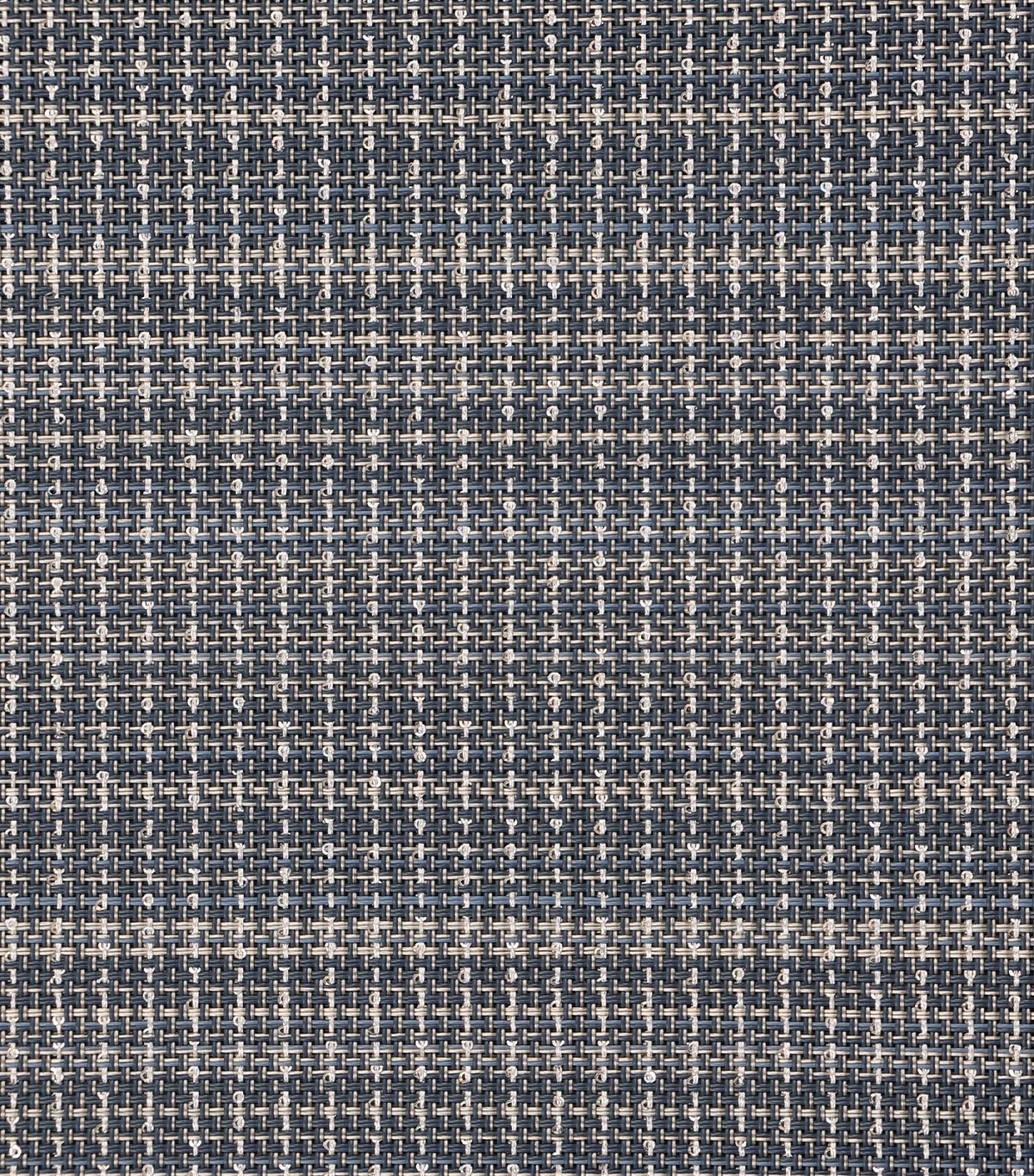Sandford Woven Vinyl Placemat Set of 6 Denim