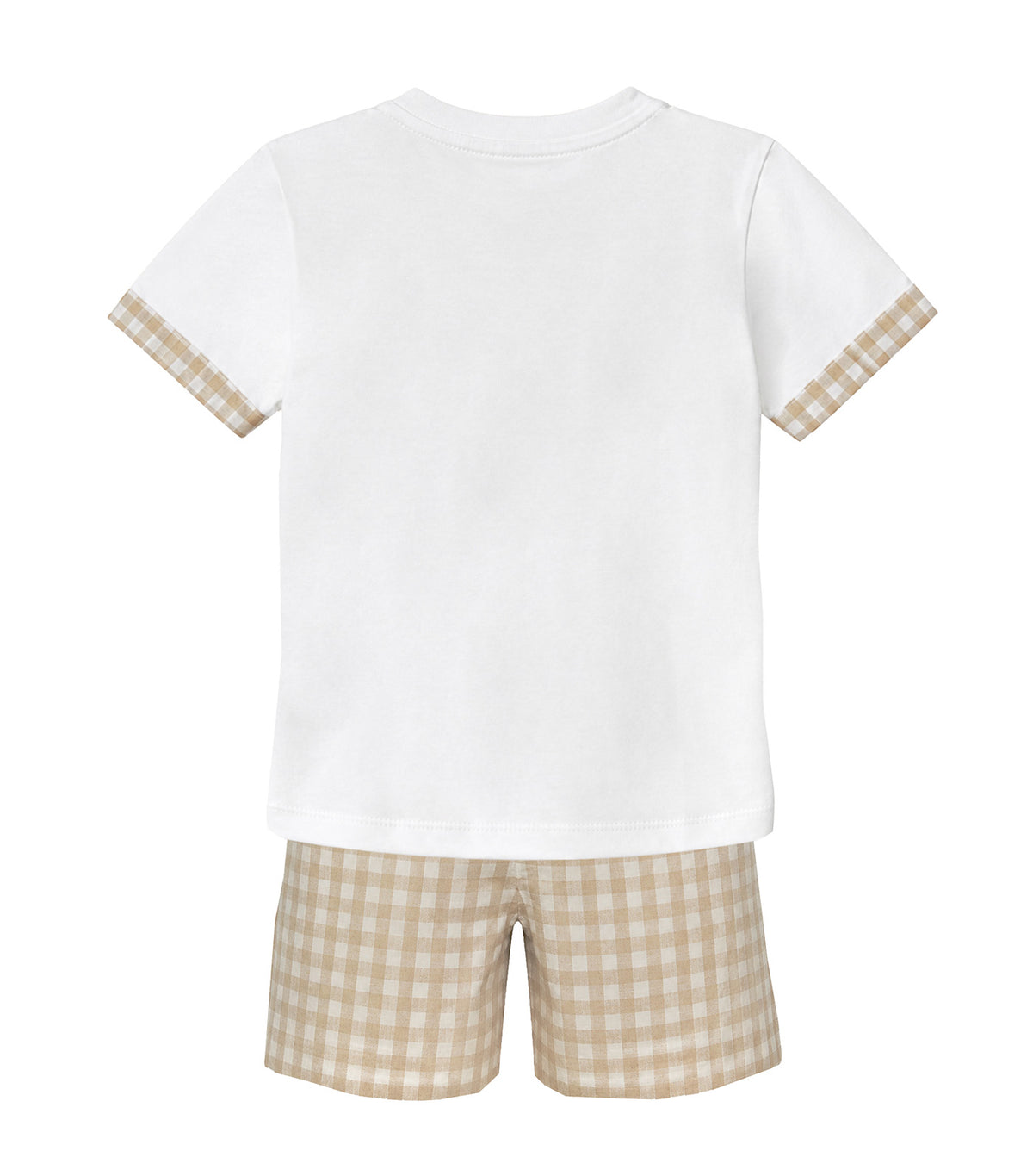 Pasco Baby Boys Top and Shorts Set Beige