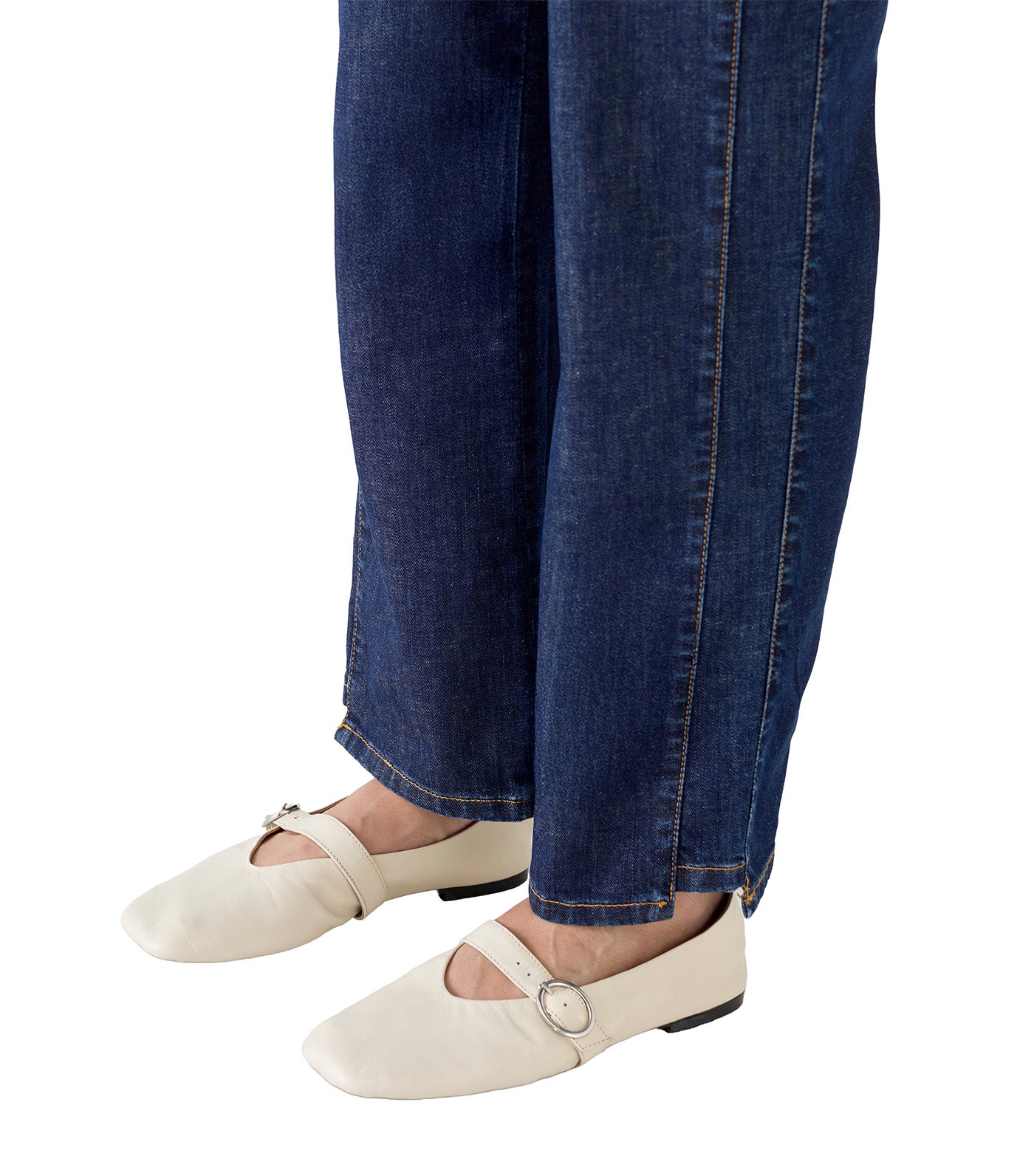 Grad Wide Leg Denim Lino Blue