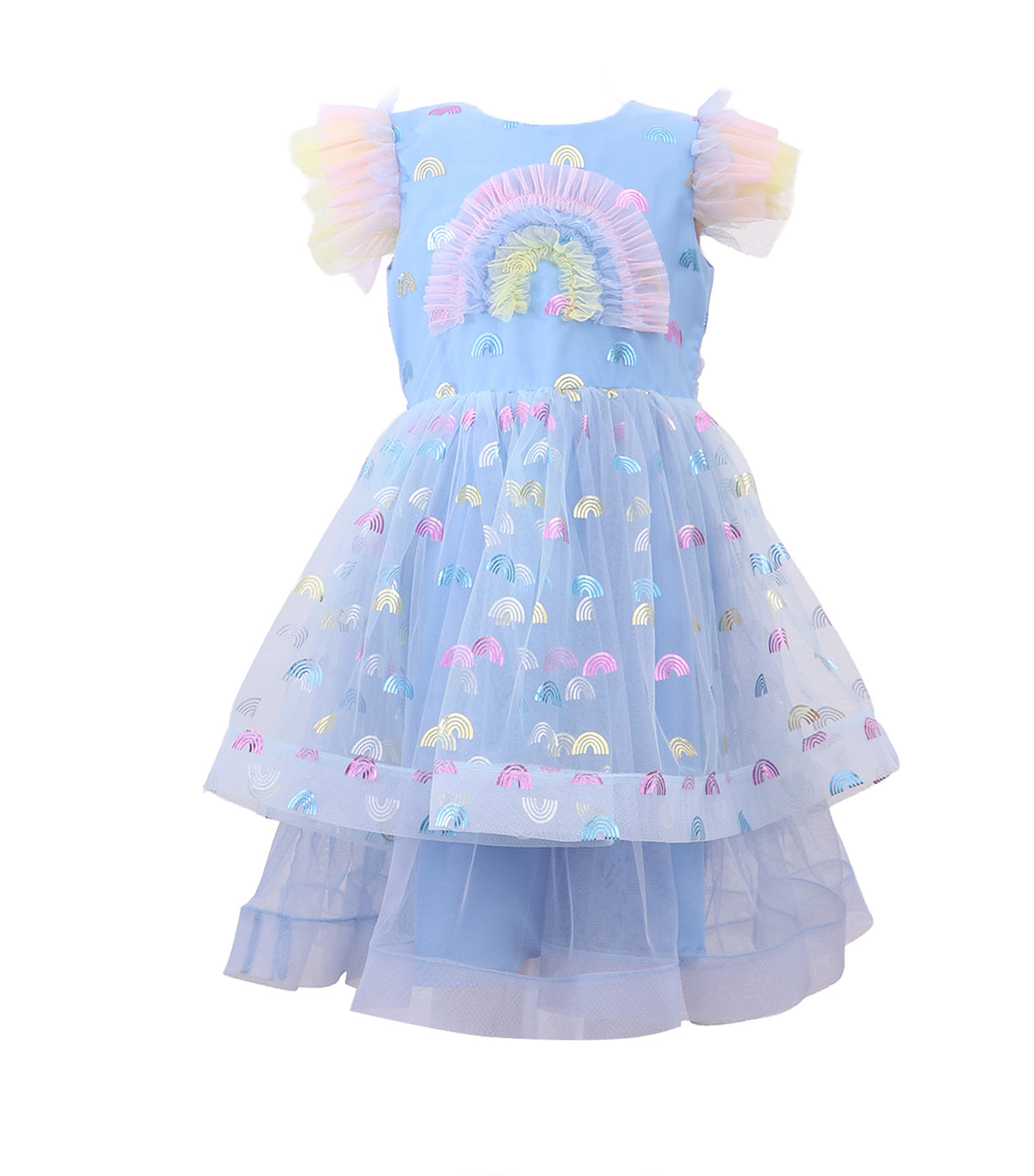 Rainbow Gown Blue