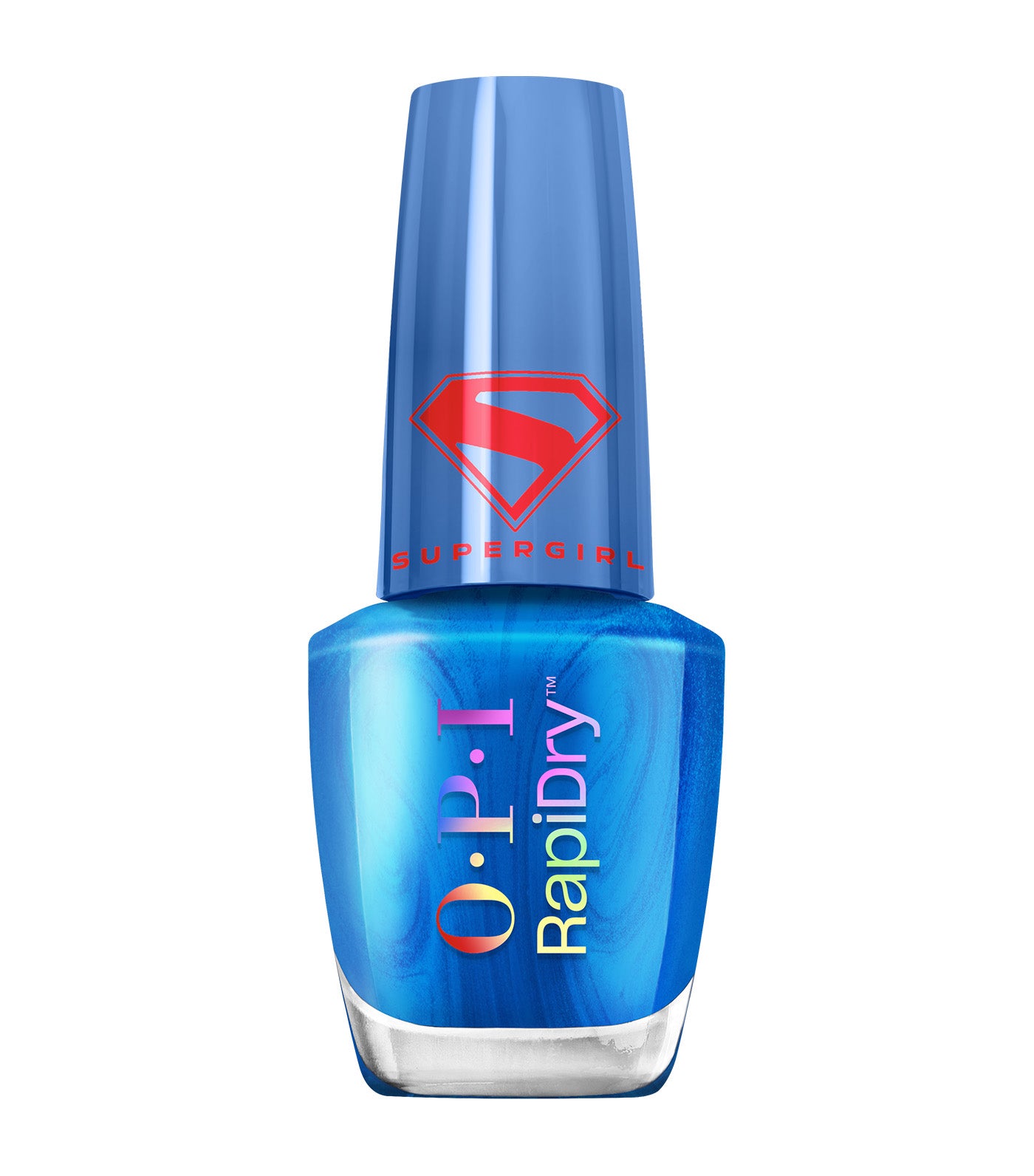 RapiDry™ Quick-Dry Nail Polish OPI x Supergirl Collection Battle Red-y