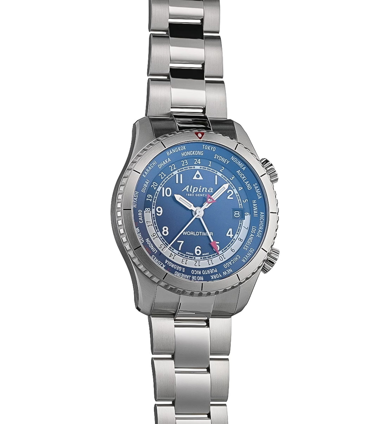 Worldtimer AL-255N4S26B Silver