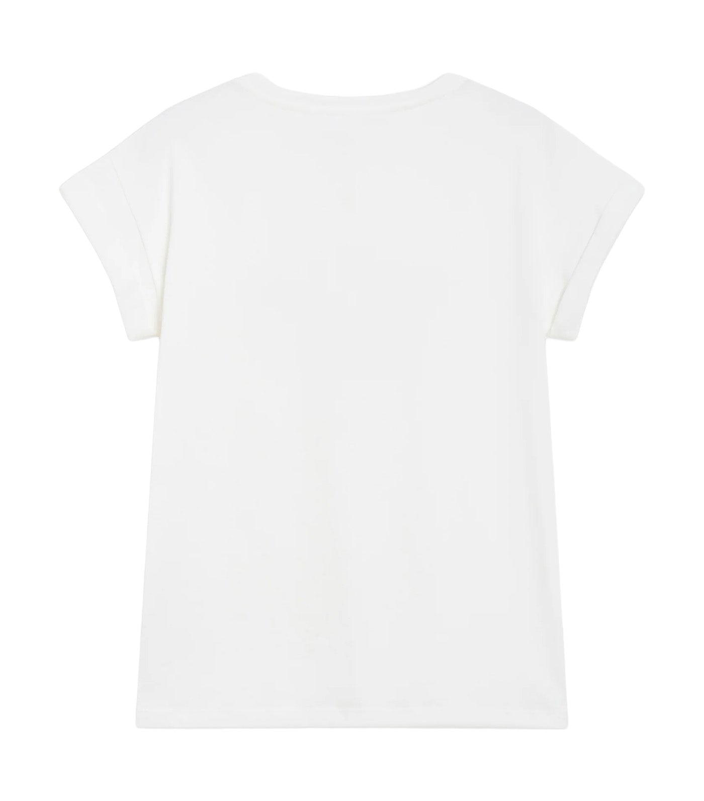 Wylo Embroidered-Message Cotton T-Shirt Fuchsia