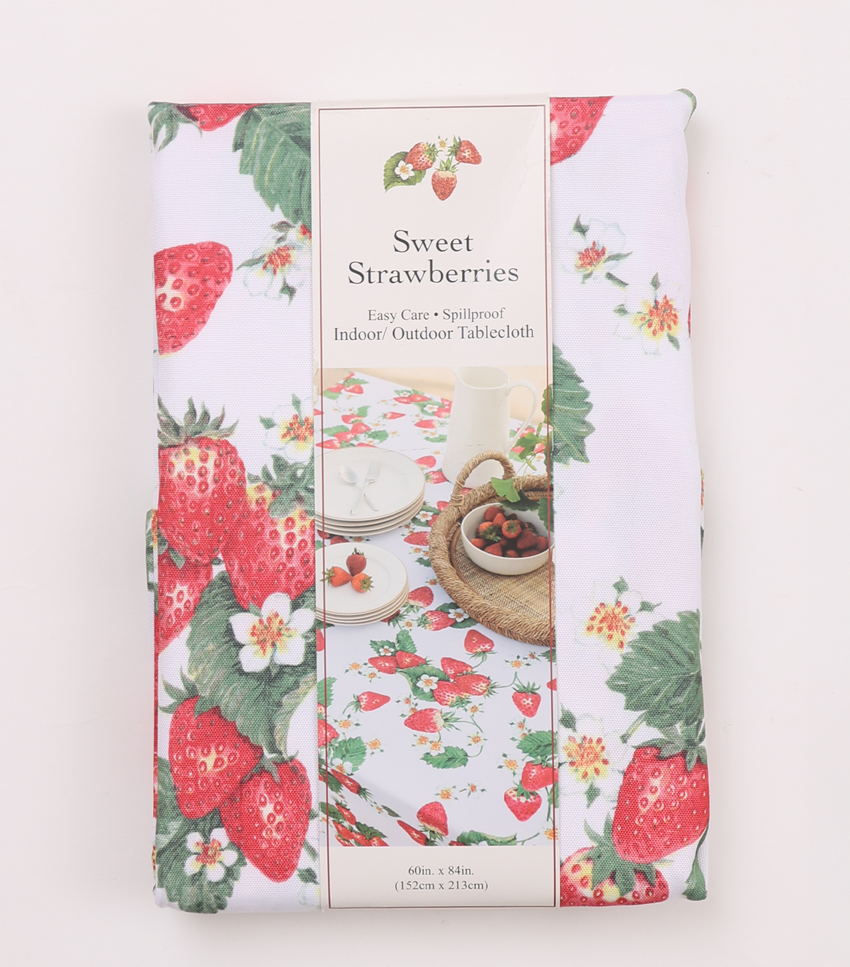 Sweet Strawberries Tablecloth
