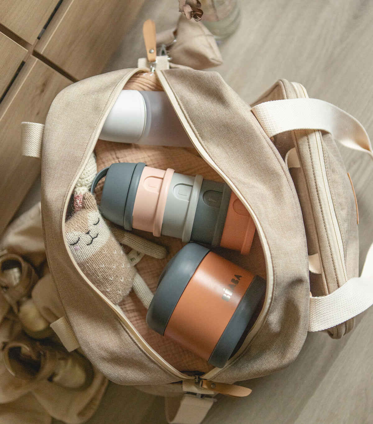 Geneva II Changing Bag Heather Gazelle