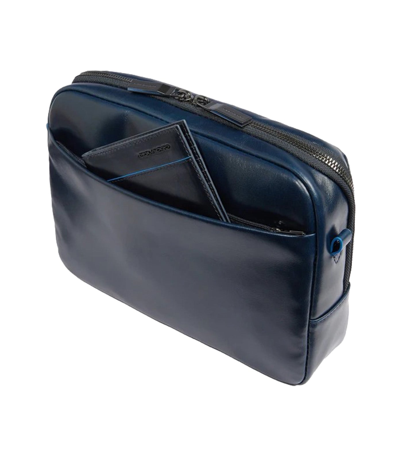 Personalizable Men's Crossbody Bag for iPad mini Night Blue
