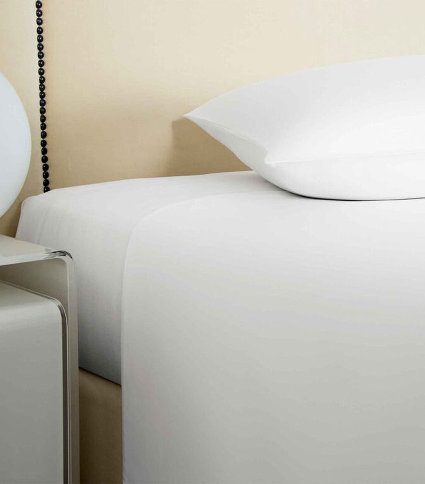 Grace Flat Bottom Sheet Milk