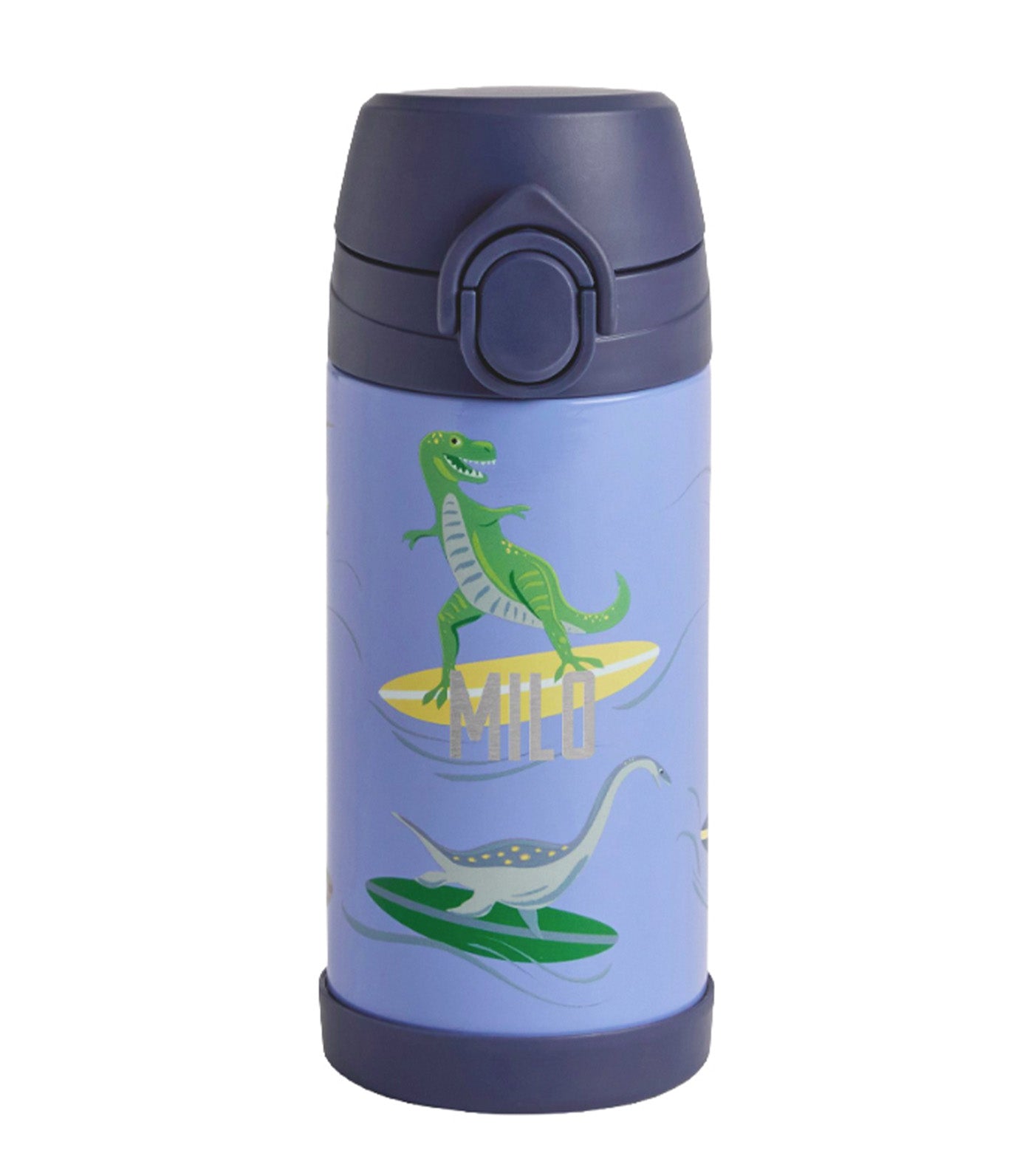 Surfing Dinos Glow-in-the-Dark Mackenzie Water Bottle