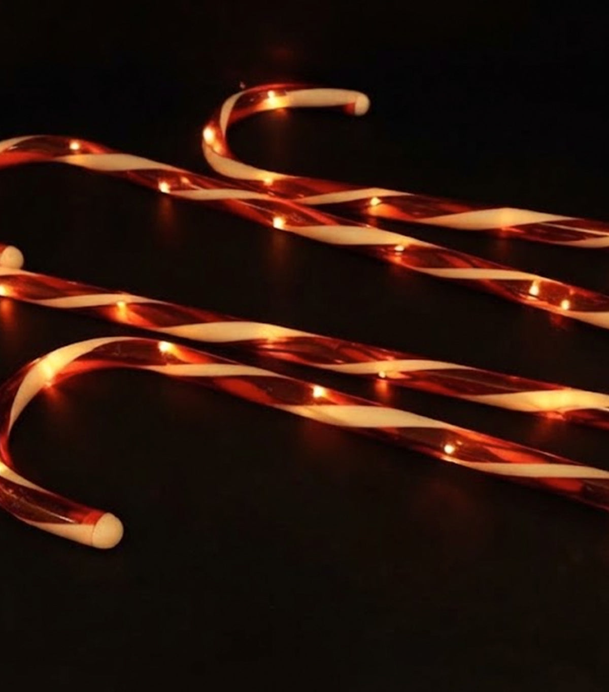 50 LED 5-Piece Candy Cane Decor