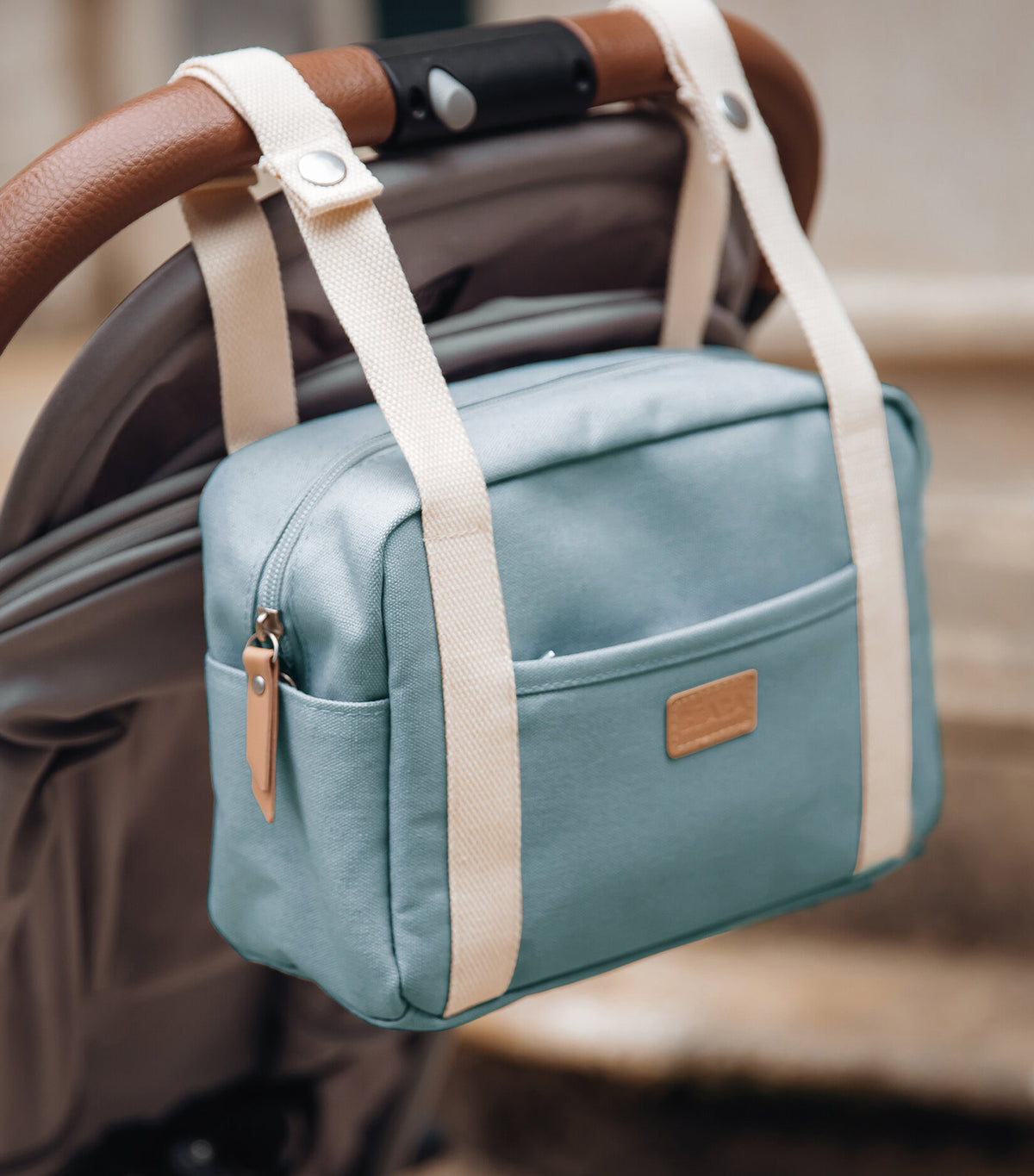 Mini Paris Stroller Organizer Sage Green