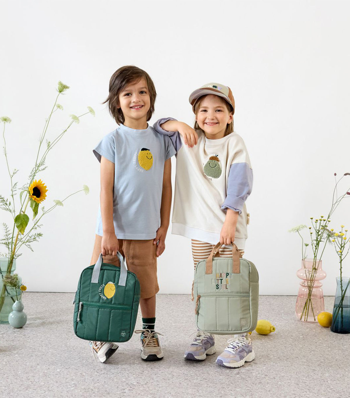 Mini Square Backpack Little Gang Cherry