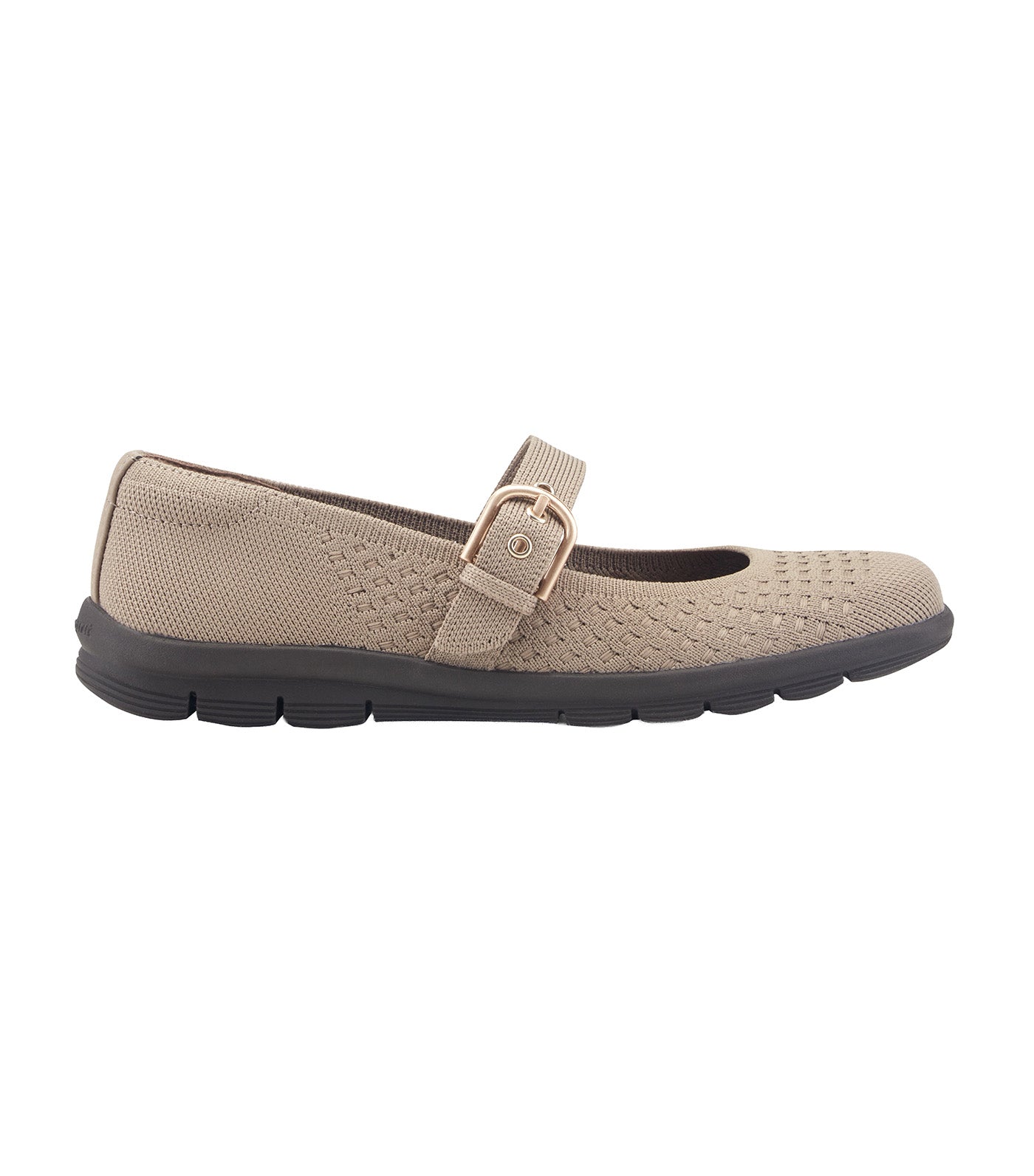Roana Mary Jane Flat Light Brown