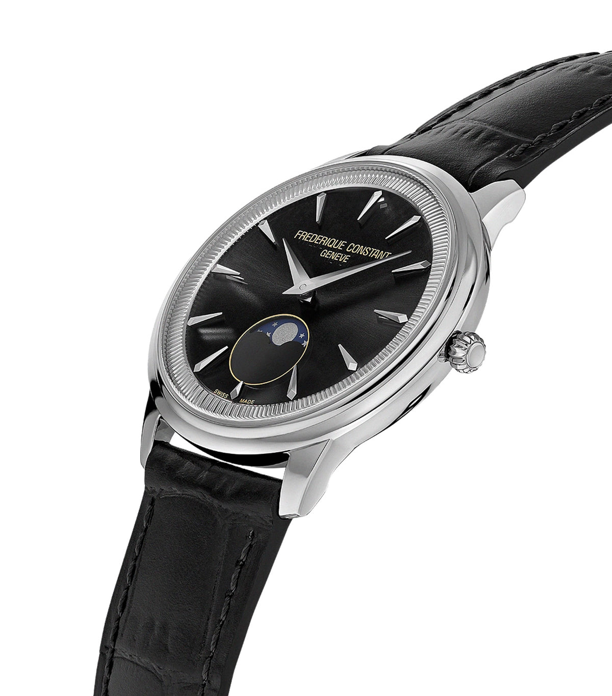 Moneta Moonphase FC-206B3S6 Silver/Black