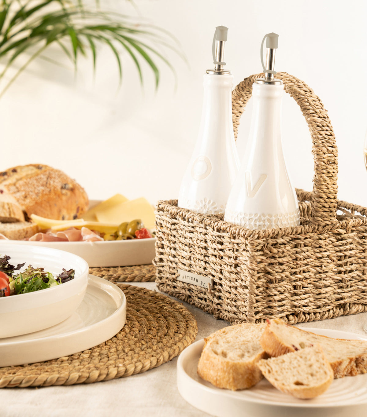 Ceramic Oil & Vinegar Pourer