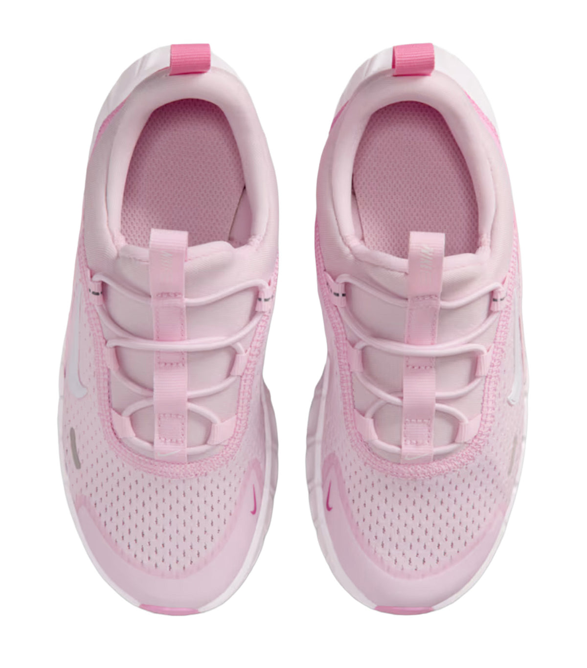 Free Ride Younger Kids' Running Shoes Pink Rise/Playful Pink/Bleached Lilac/White